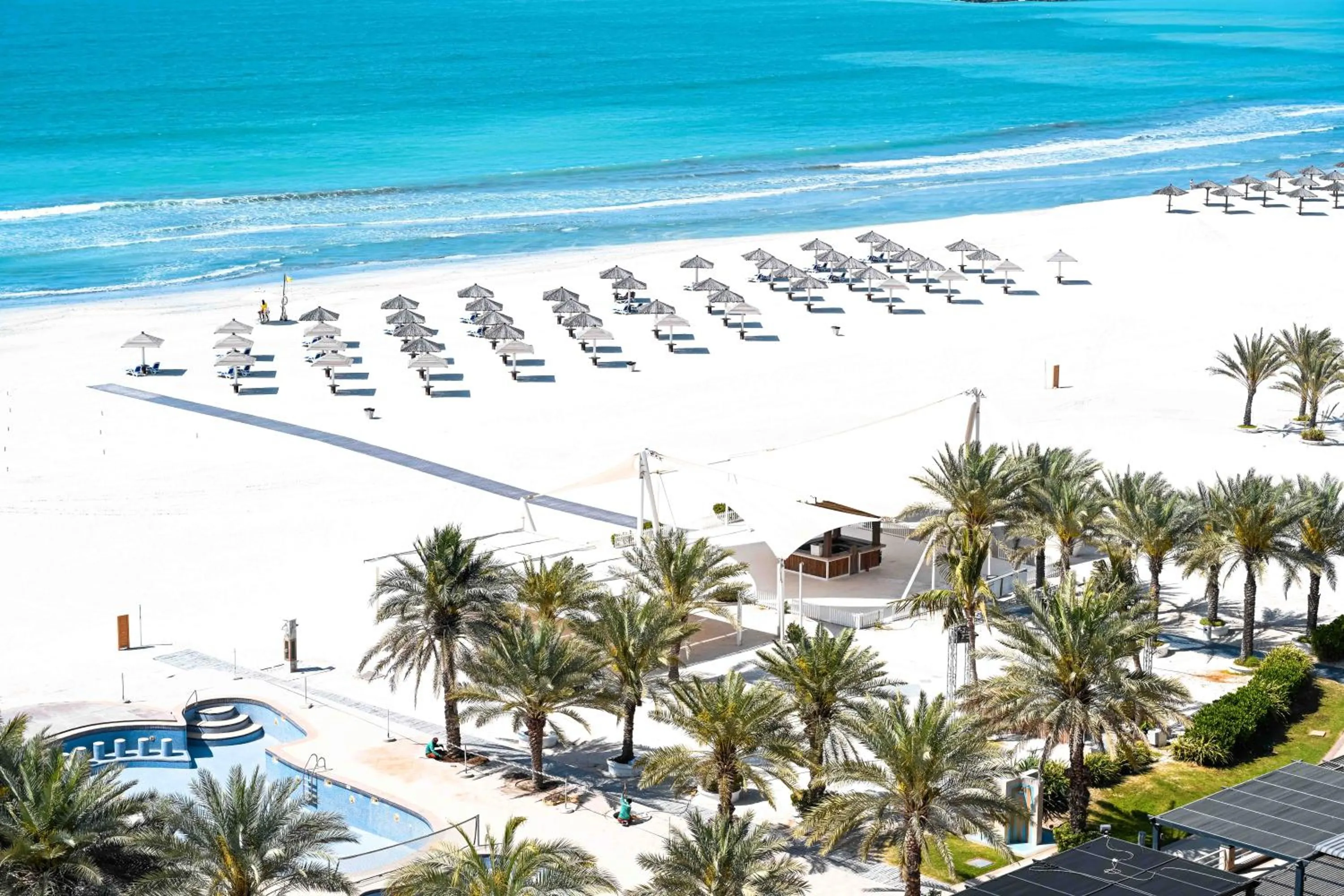 Beach in Al Hamra Residence