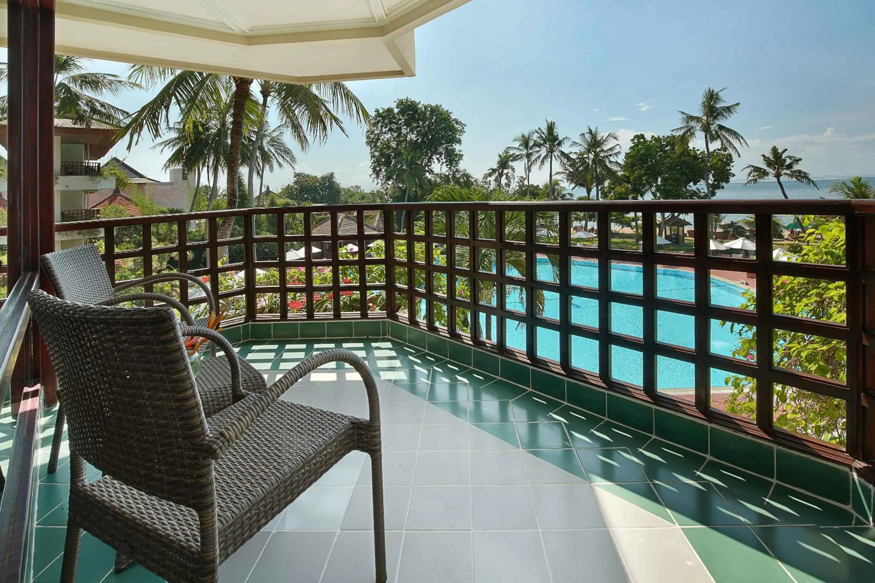 Balcony/Terrace in Prama Sanur Beach Bali