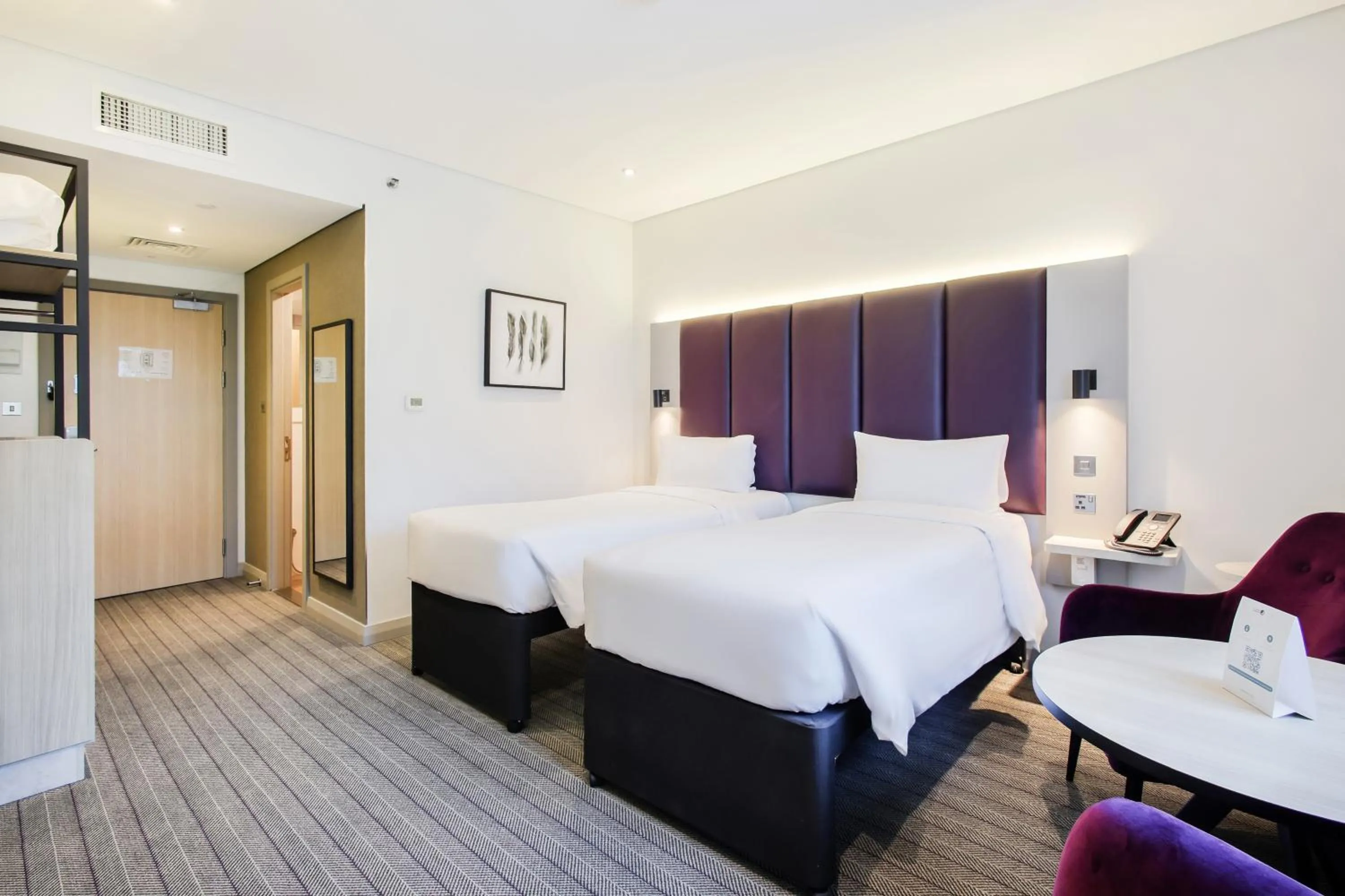 Bed in Premier Inn Abu Dhabi Capital Centre