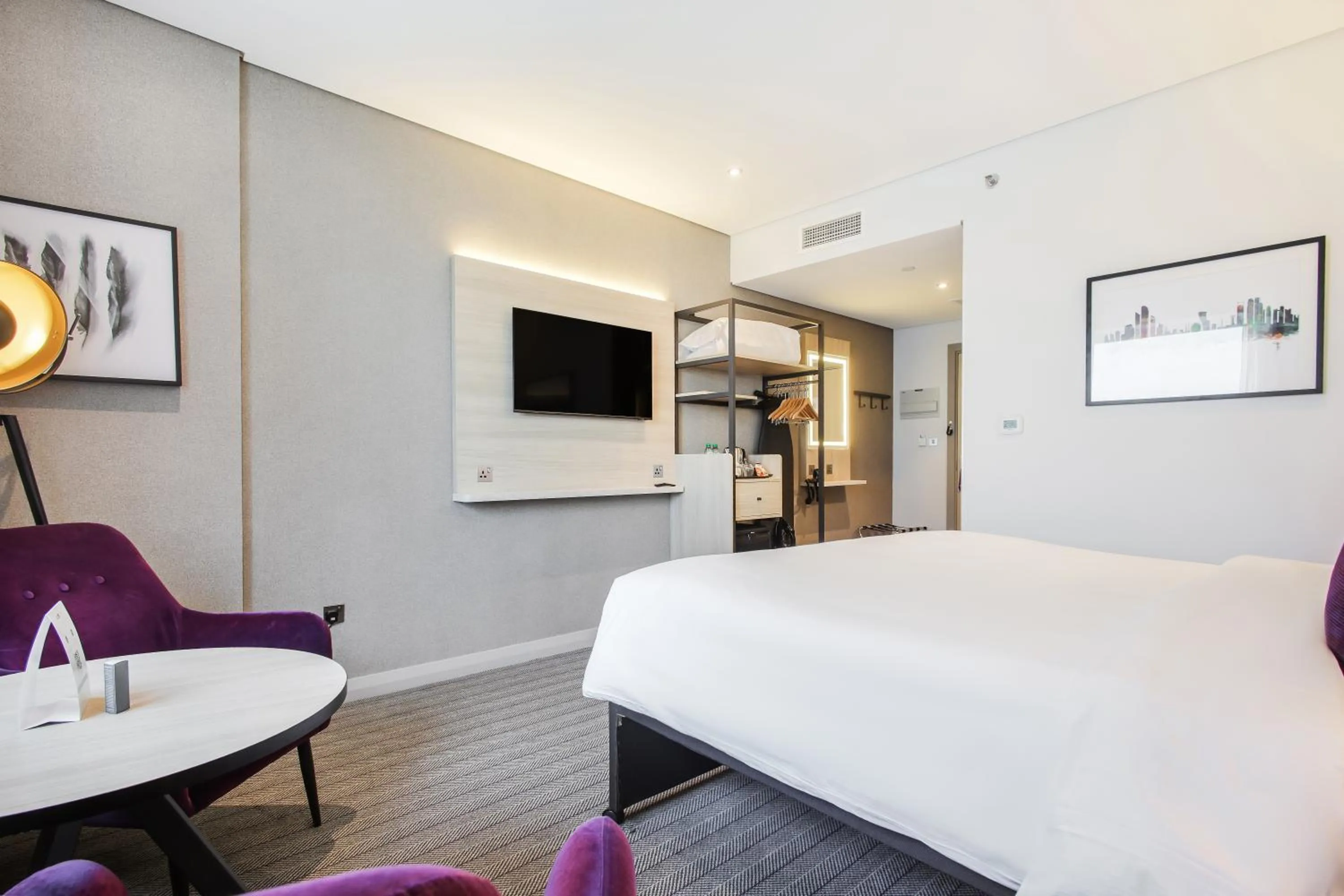 Bed in Premier Inn Abu Dhabi Capital Centre