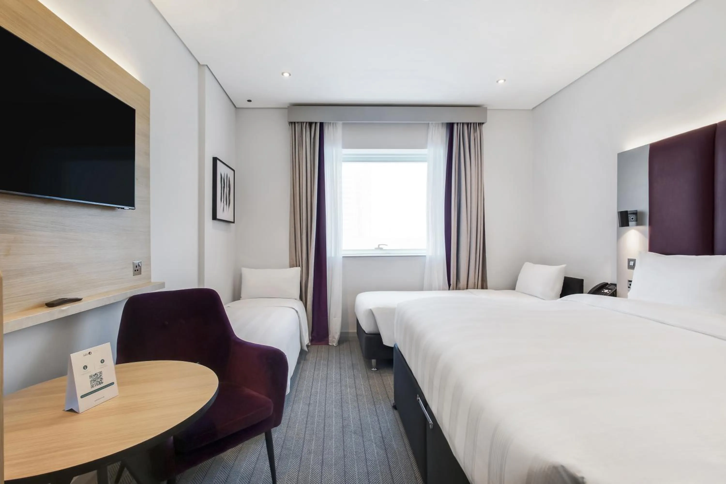 Bed in Premier Inn Abu Dhabi Capital Centre