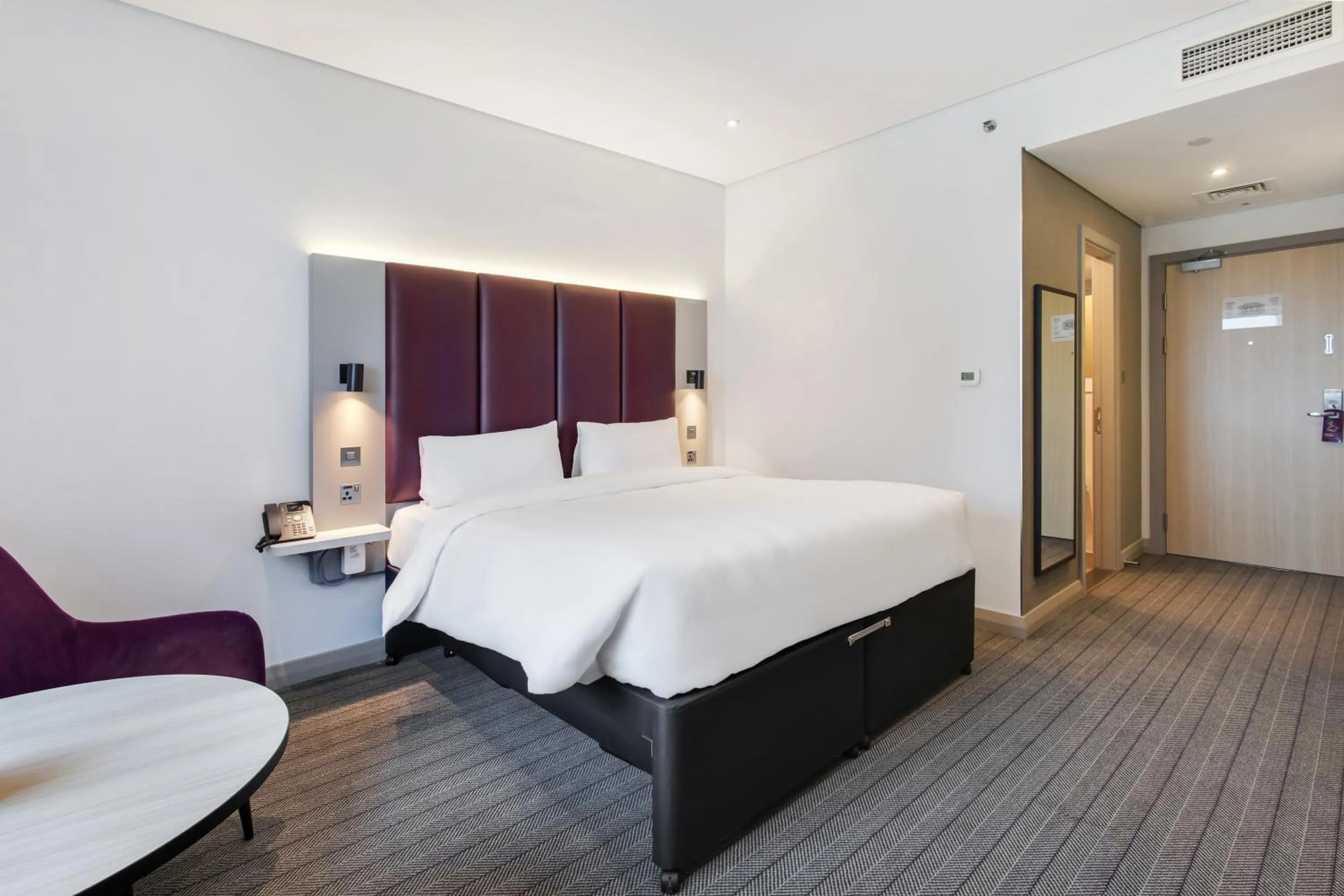 Bed in Premier Inn Abu Dhabi Capital Centre