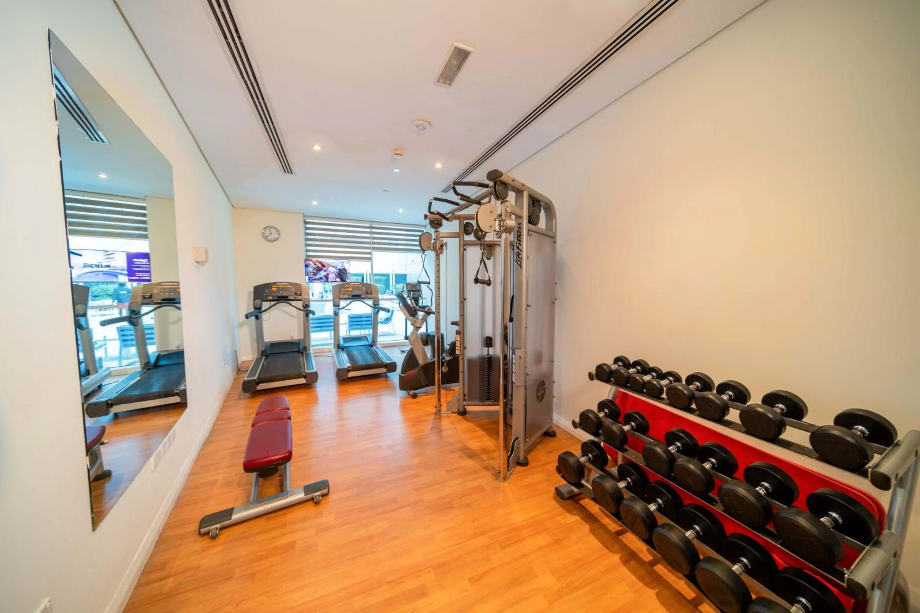 Fitness centre/facilities in Premier Inn Abu Dhabi Capital Centre
