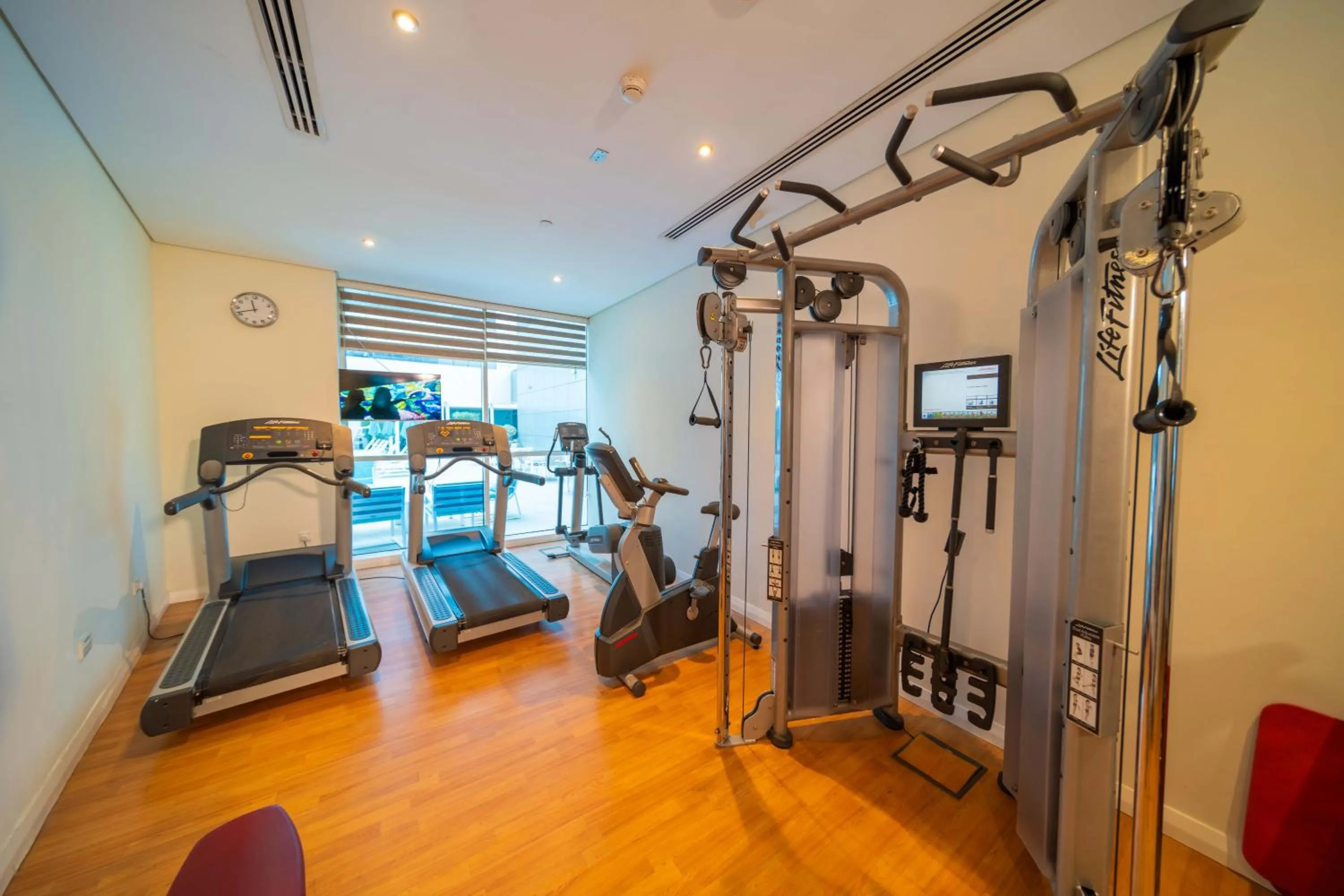 Fitness centre/facilities in Premier Inn Abu Dhabi Capital Centre