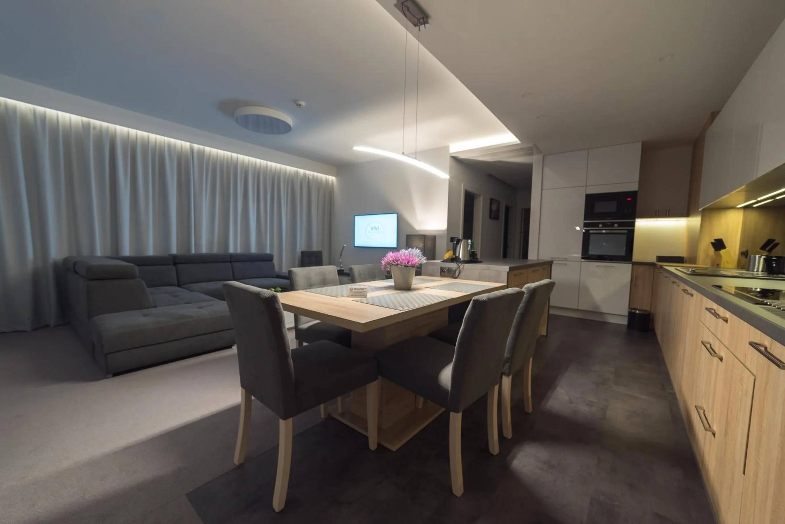 TV and multimedia in Apart-Hotel VIVI RESIDENCE & SPA