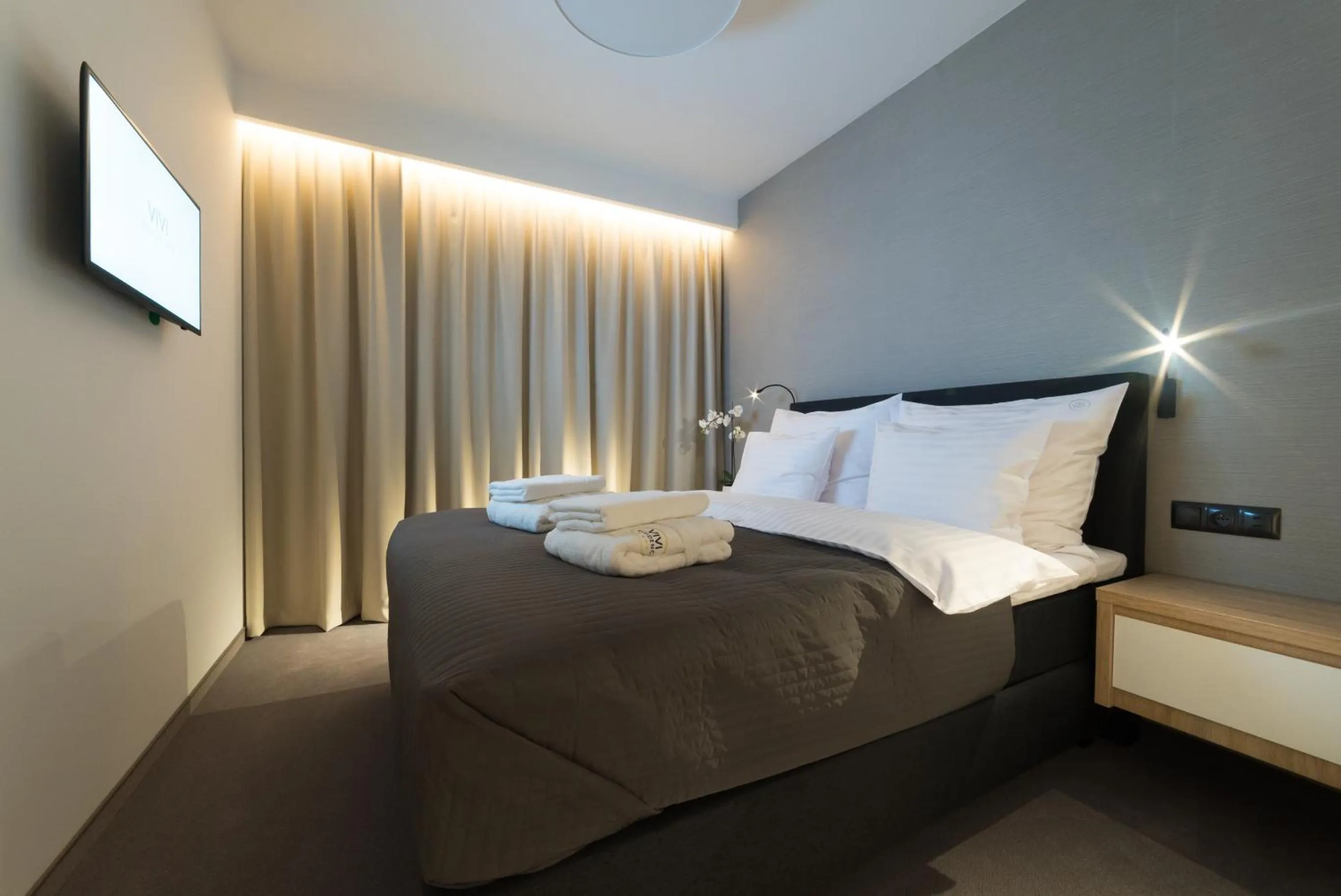 Bedroom, Bed in Apart-Hotel VIVI RESIDENCE & SPA