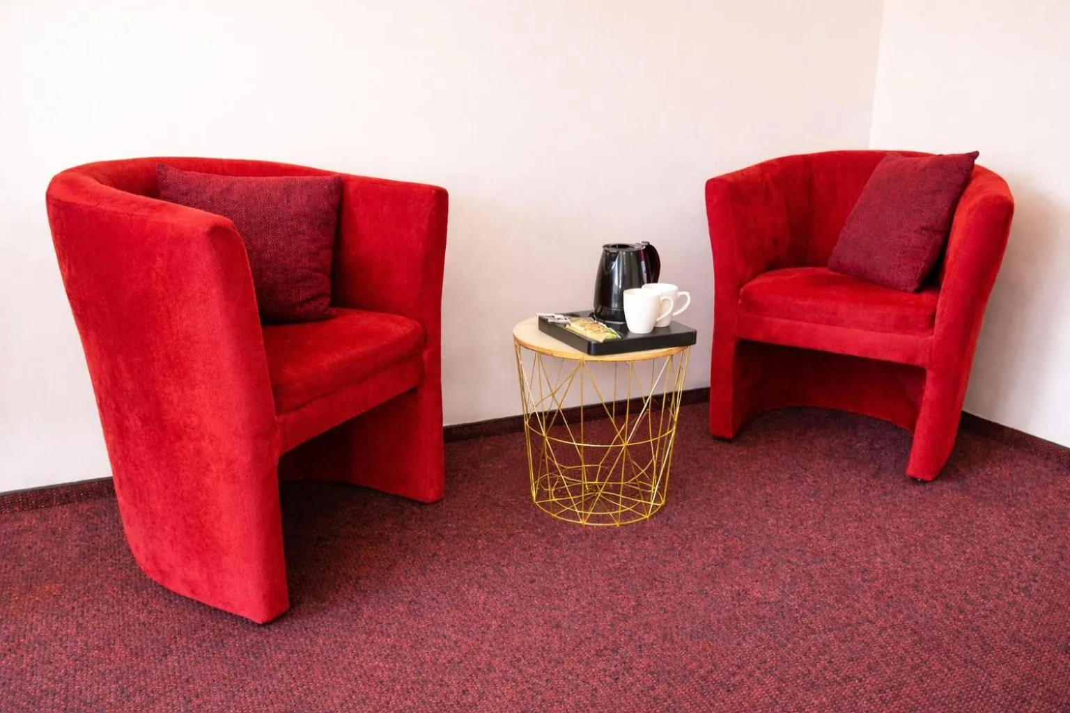 Seating area in Long Street Hotel