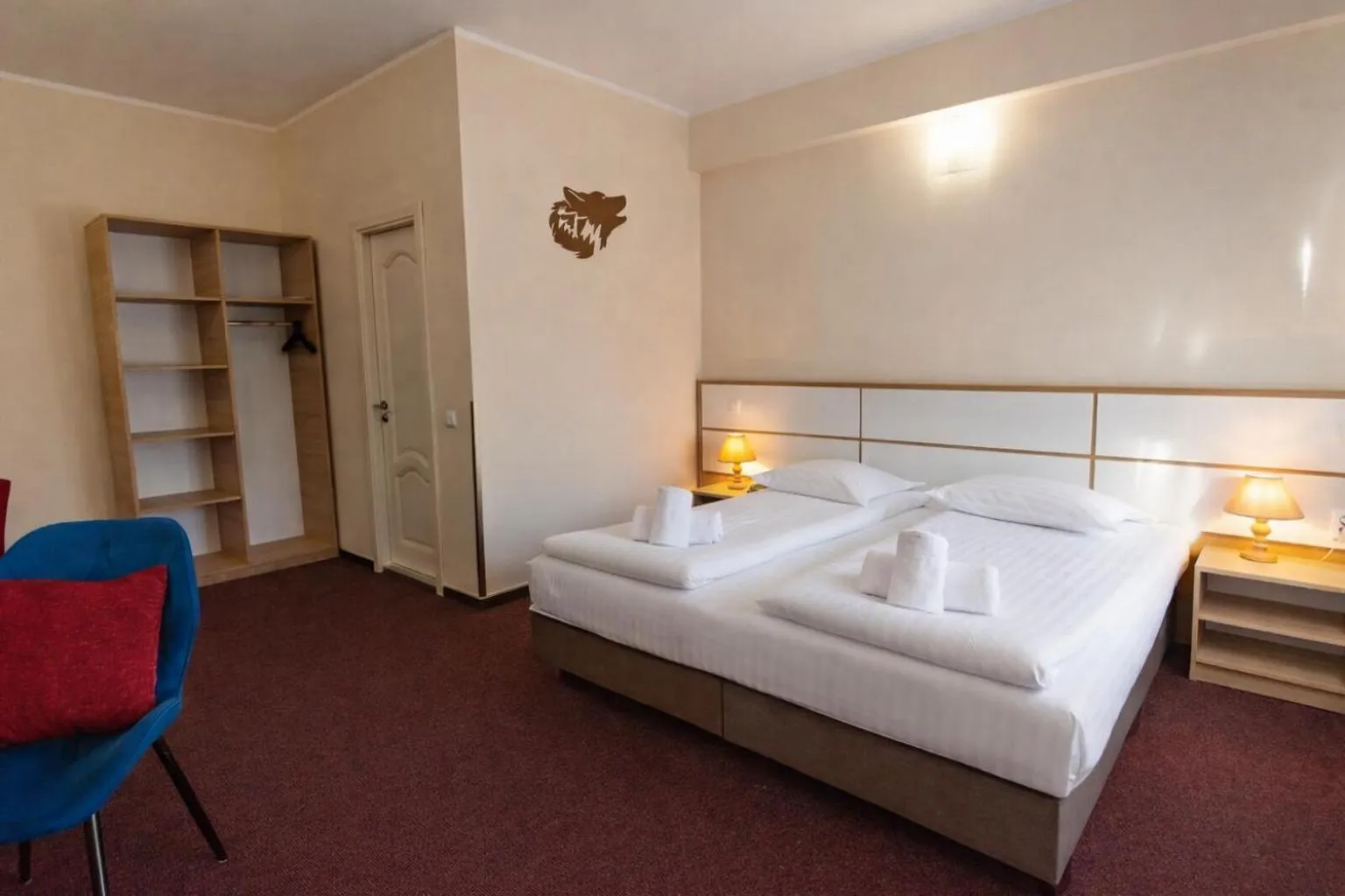 Bed in Long Street Hotel