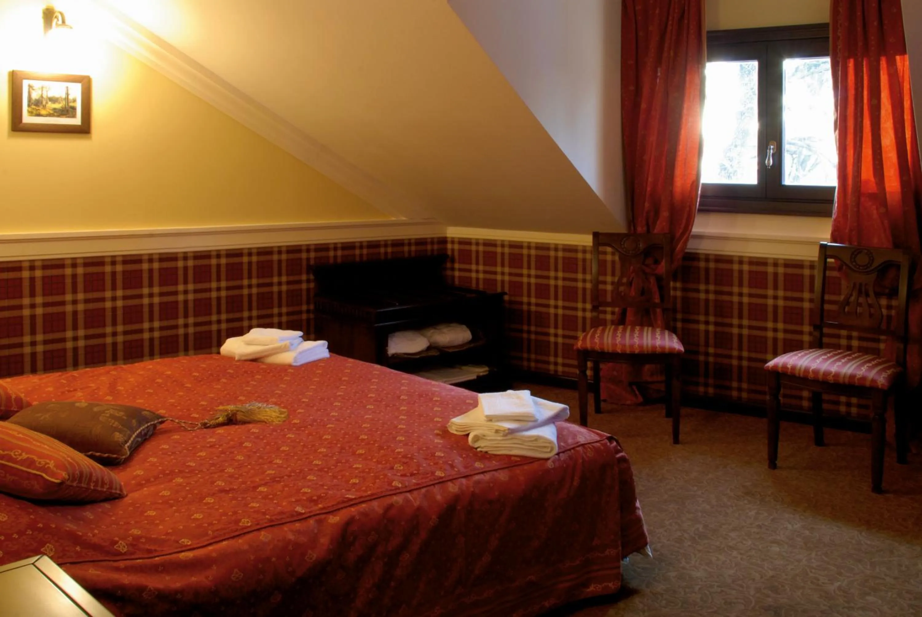 Bedroom in Hotel Stejarul