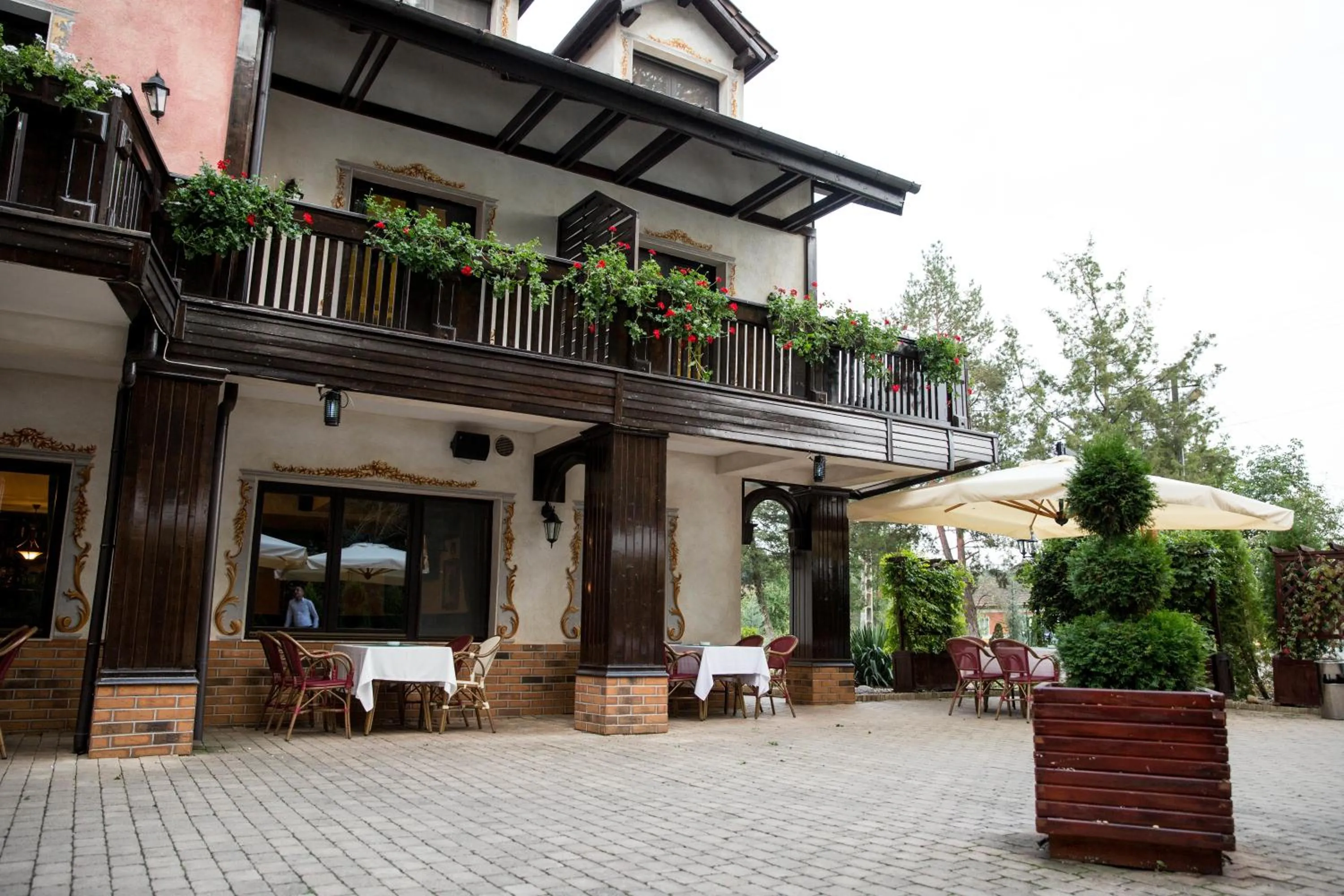 Facade/entrance in Hotel Stejarul