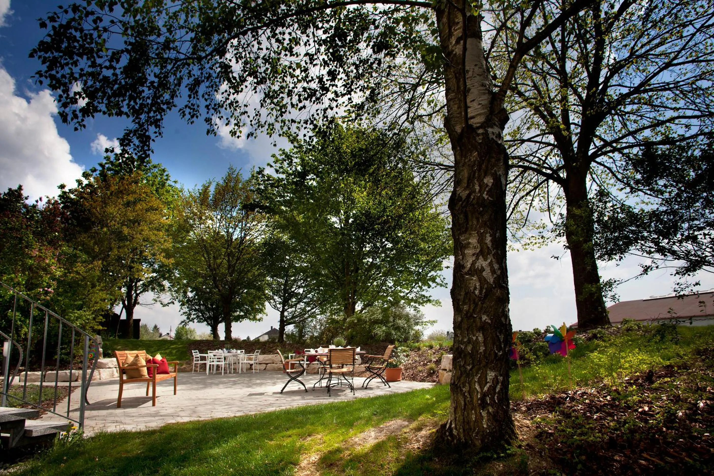 Balcony/Terrace in Hotel Restaurant Anna