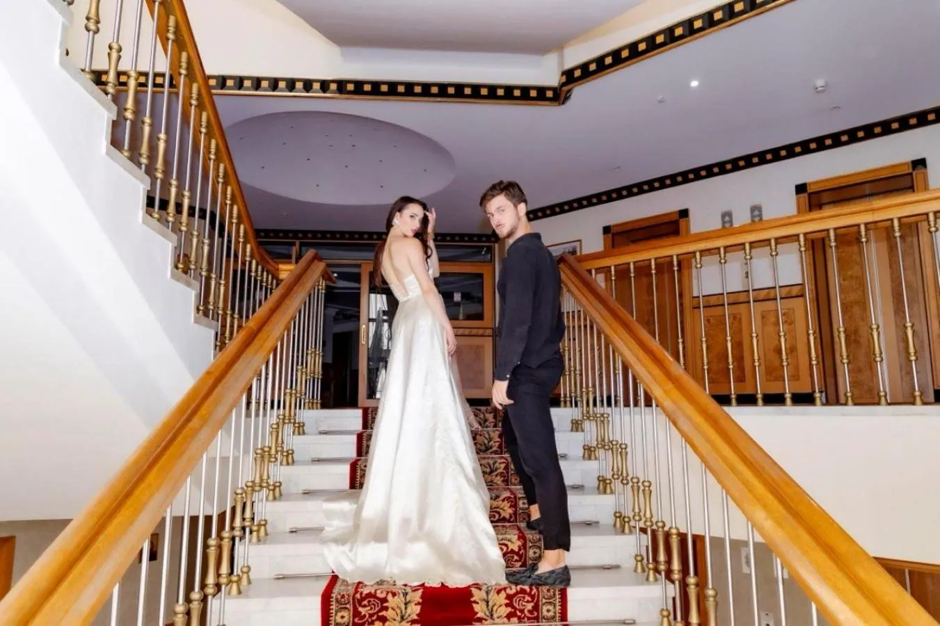 Guests in Natsionalny Hotel