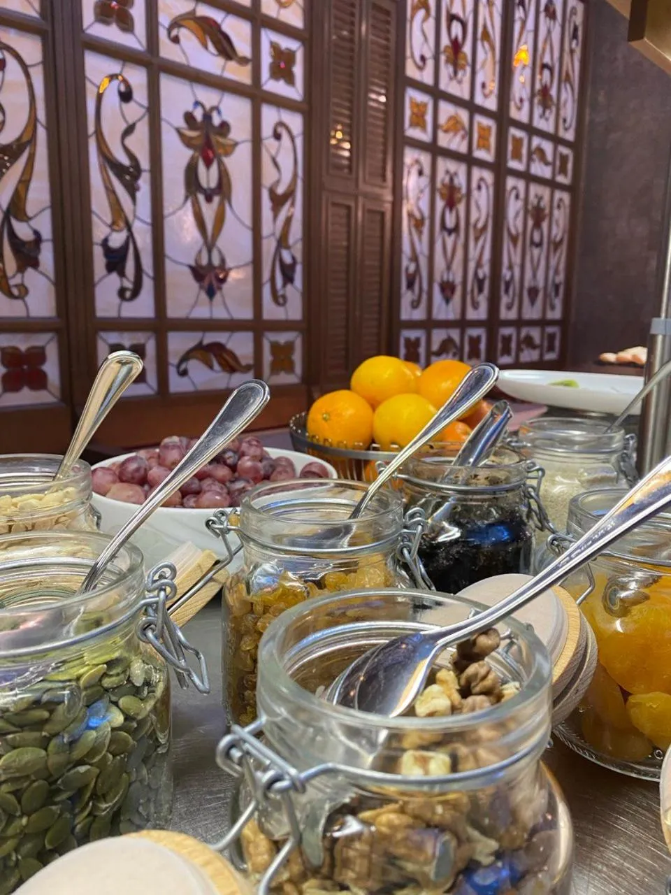 Food and drinks in Natsionalny Hotel