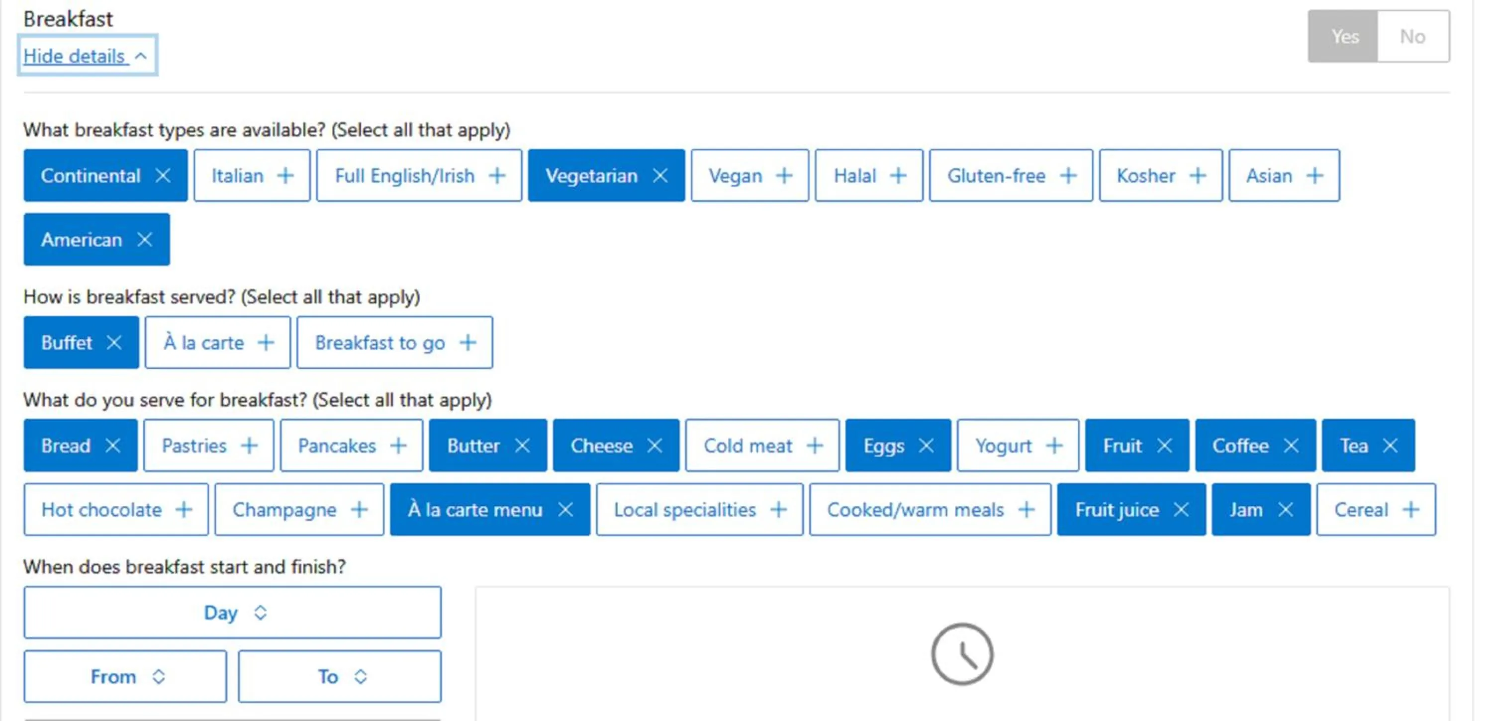 Breakfast in Hotel Le Roi Near New Delhi Railway Station