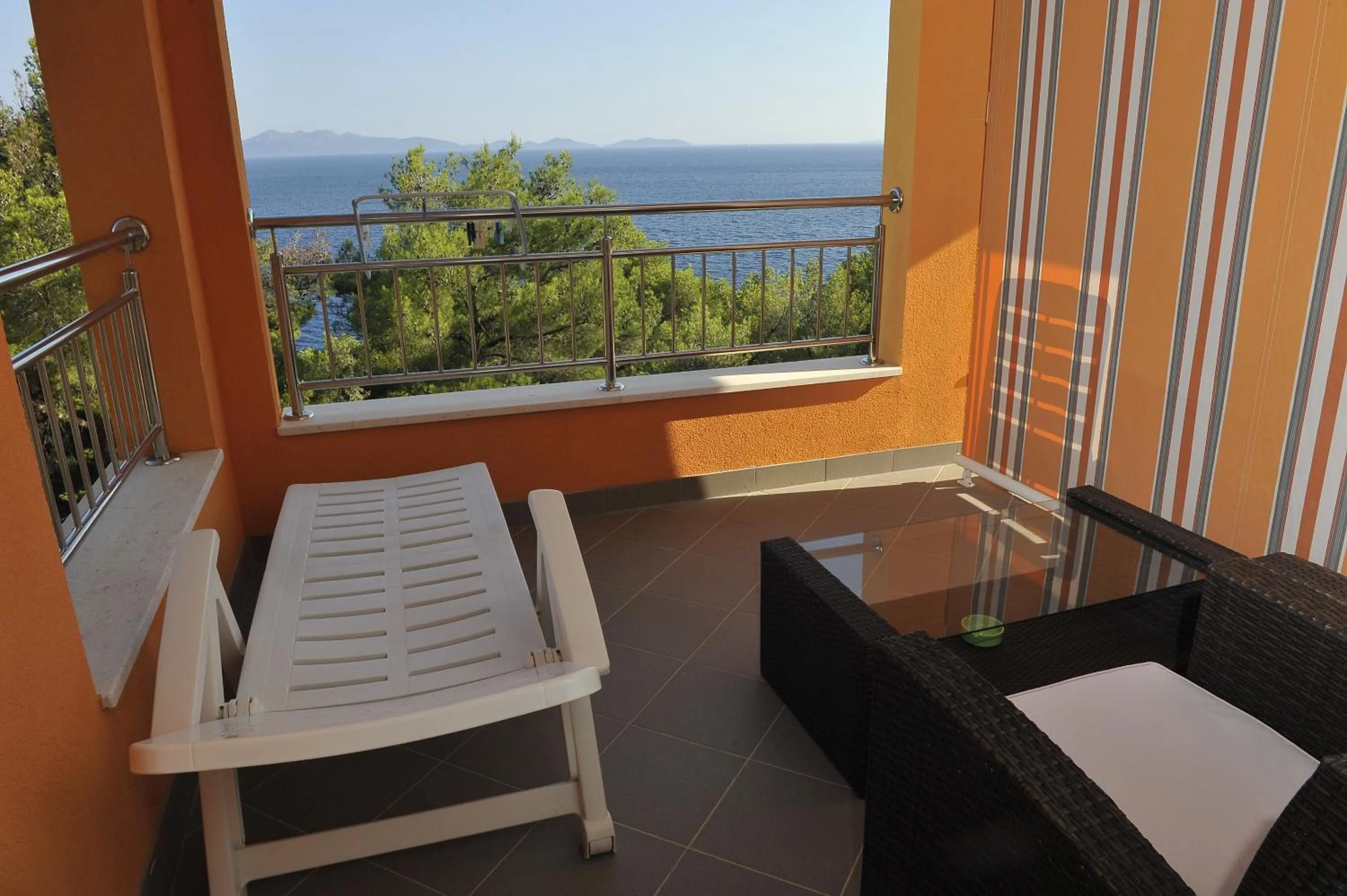 Balcony/Terrace in Apartments Martina