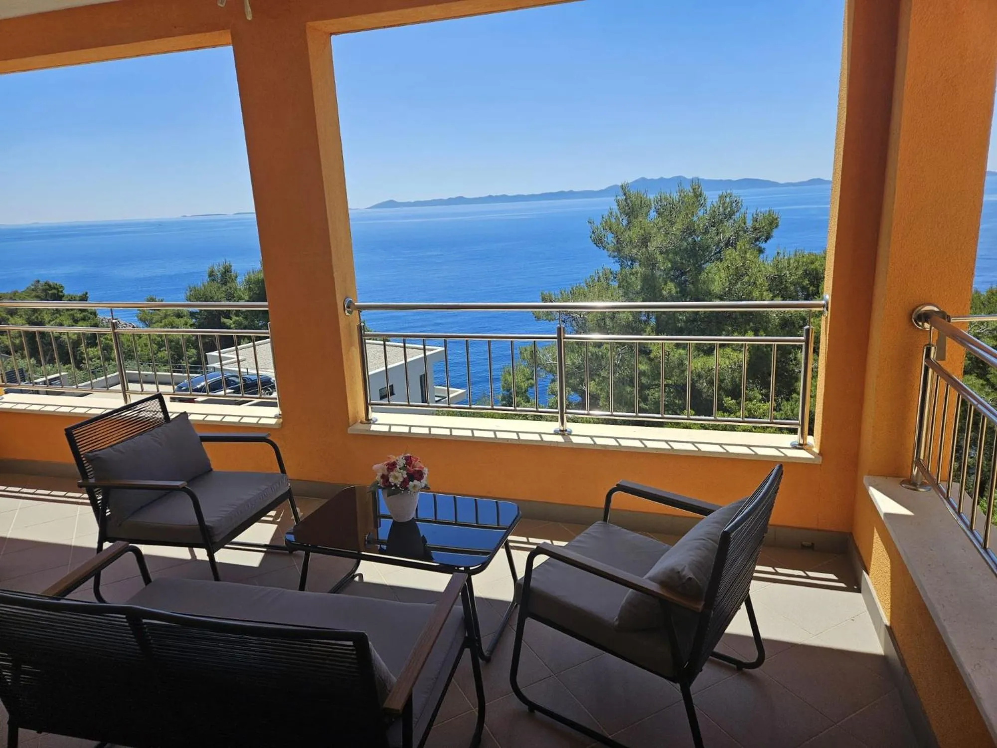 Balcony/Terrace in Apartments Martina