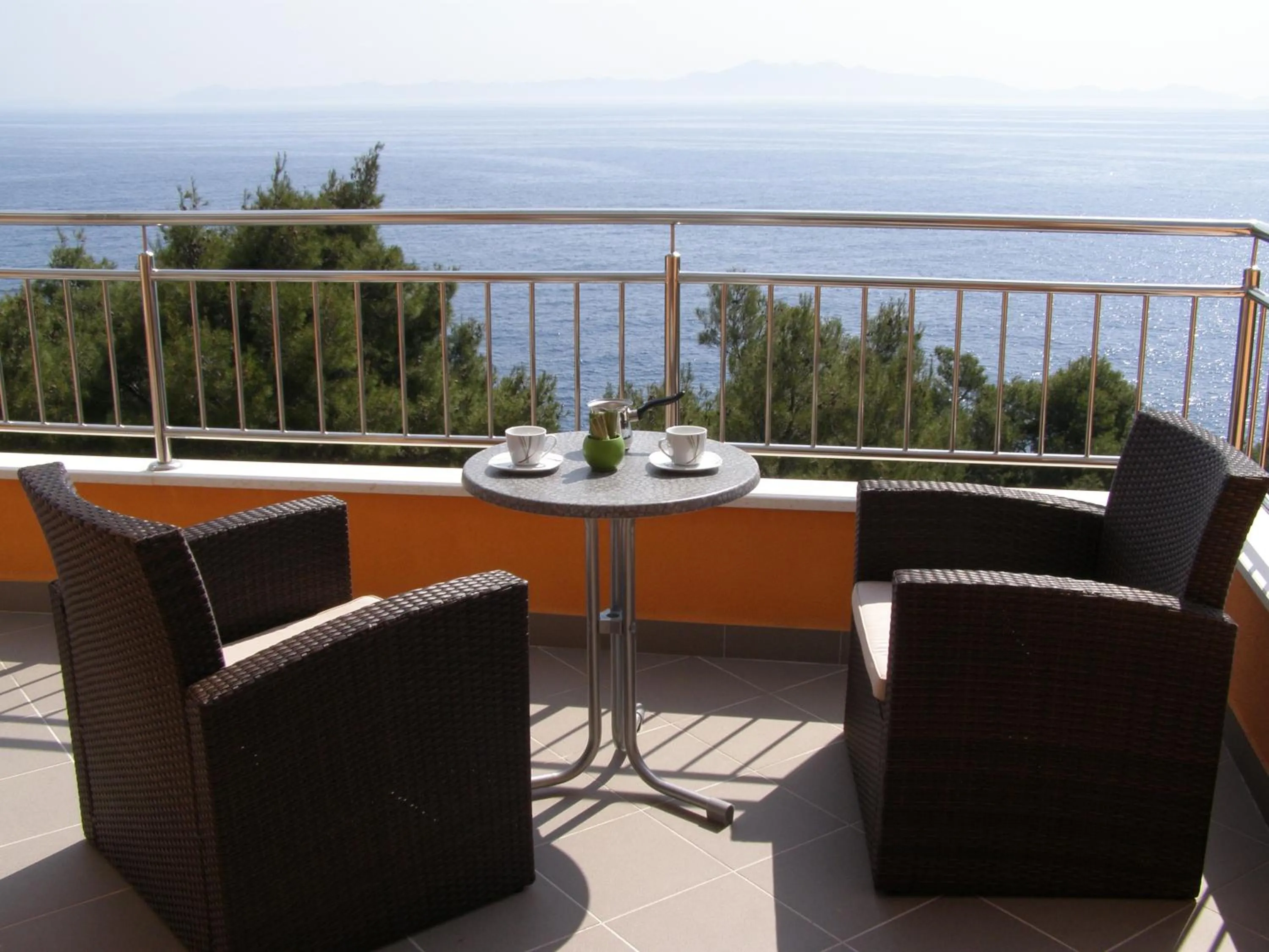 Sea view in Apartments Martina