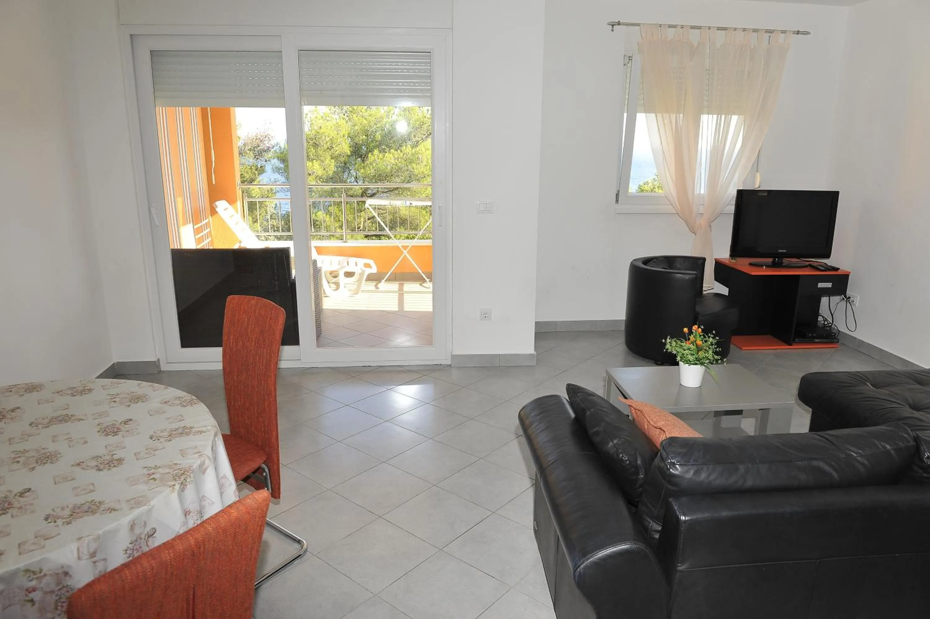 Living room in Apartments Martina
