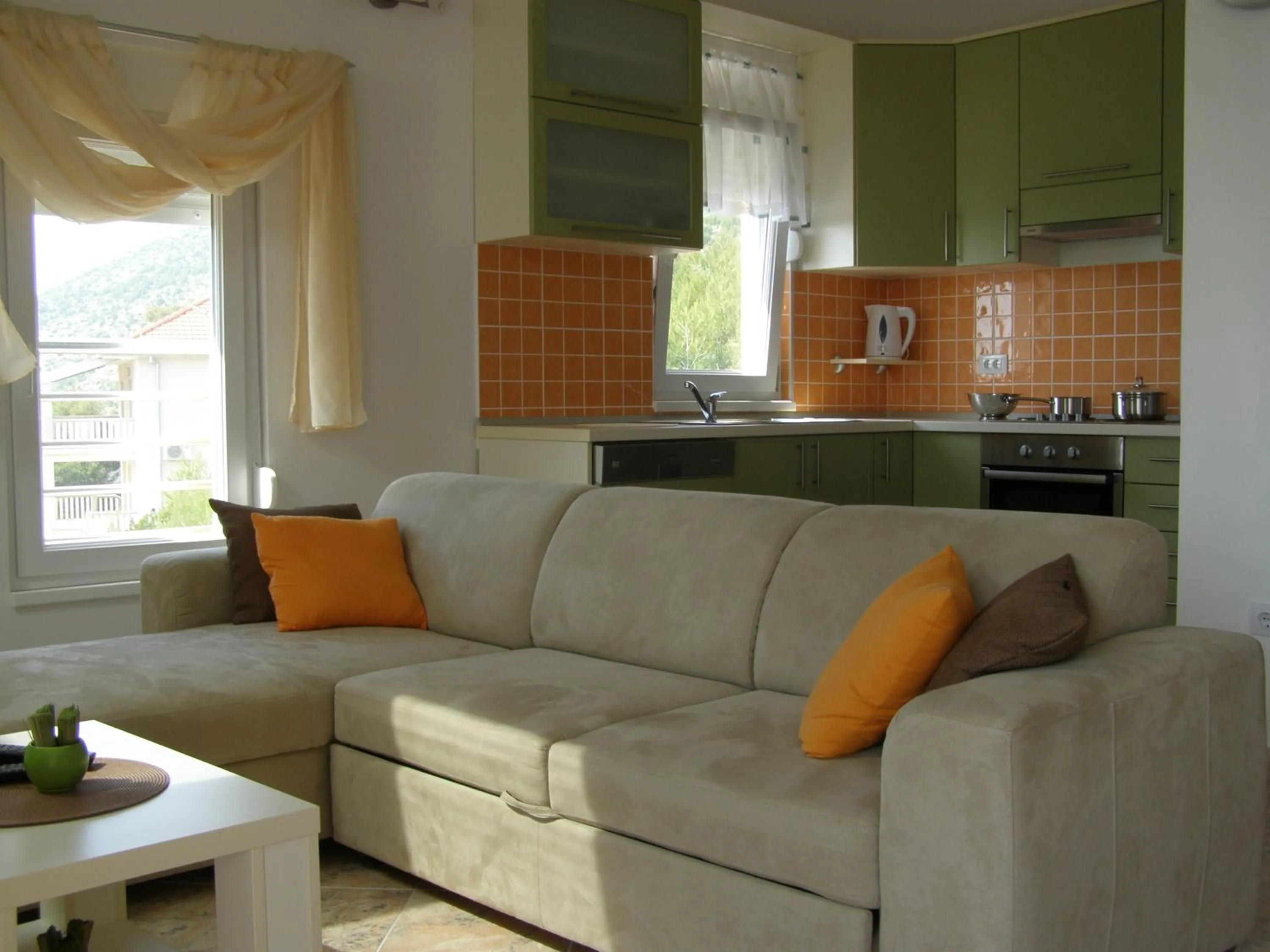 Living room in Apartments Martina