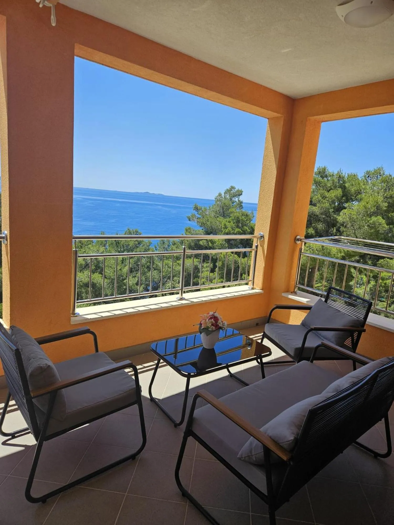 Balcony/Terrace in Apartments Martina