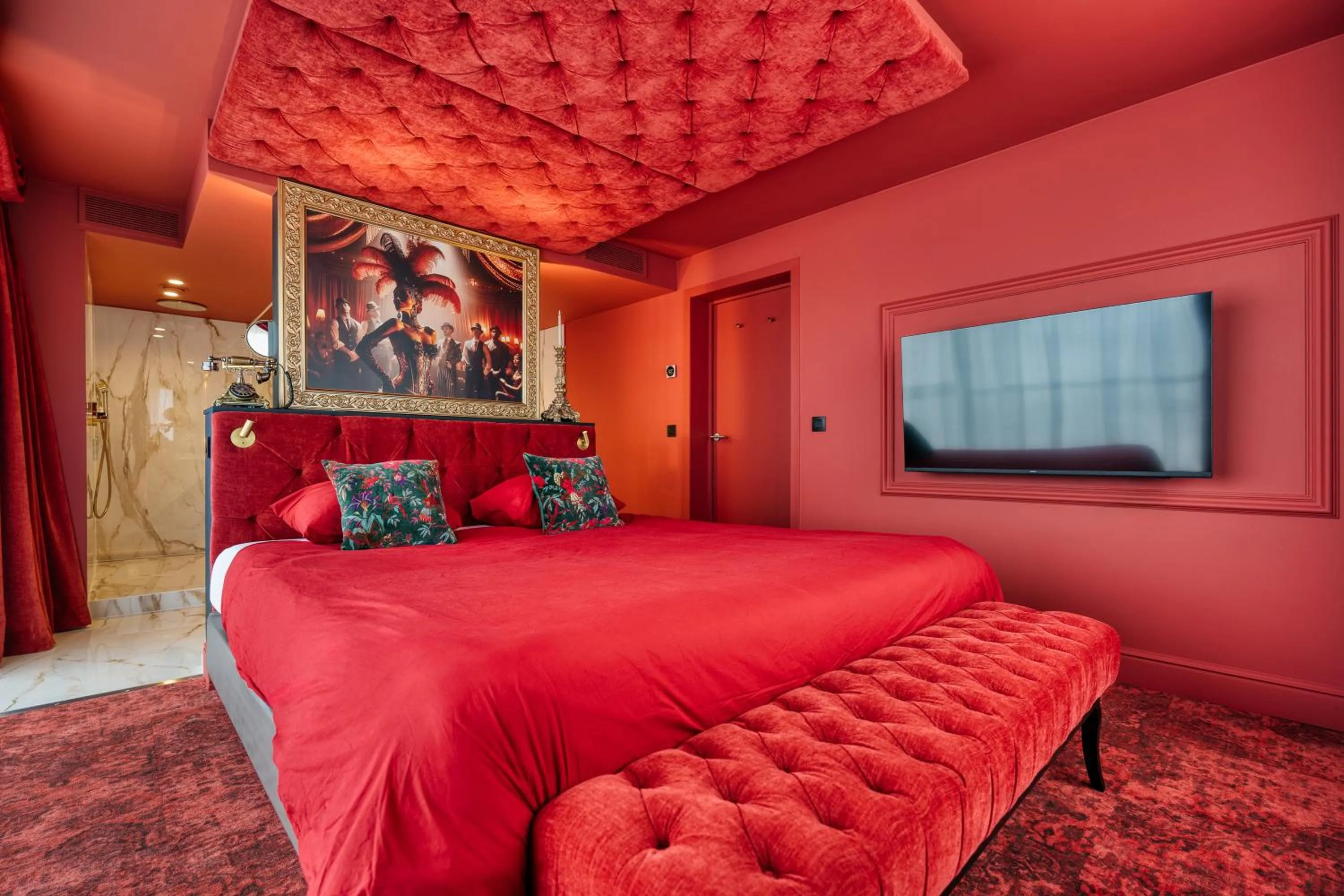 Bed in Van der Valk Hotel Liège Congres