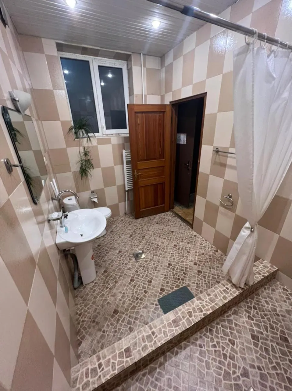Shower, Bathroom in Georgian House