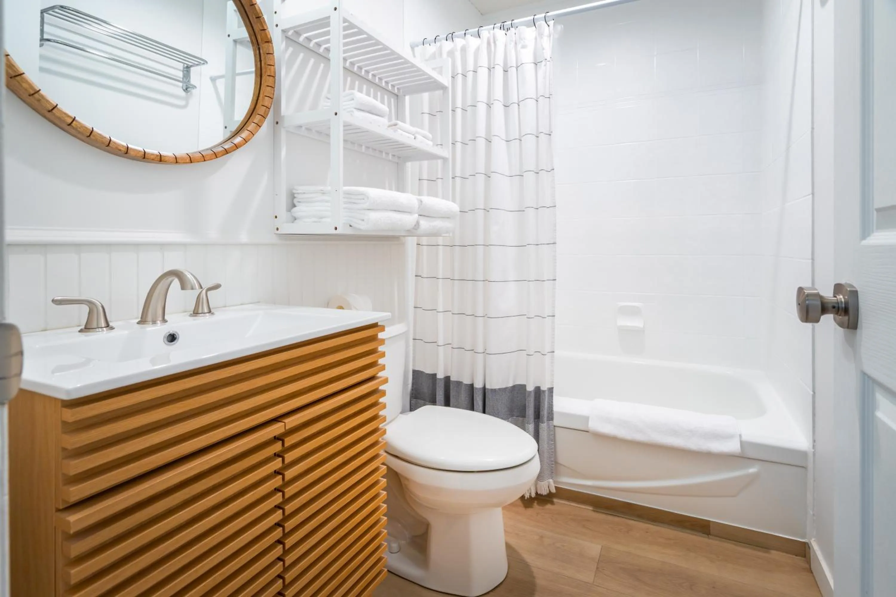 Shower in Okanagan Lakefront Resort