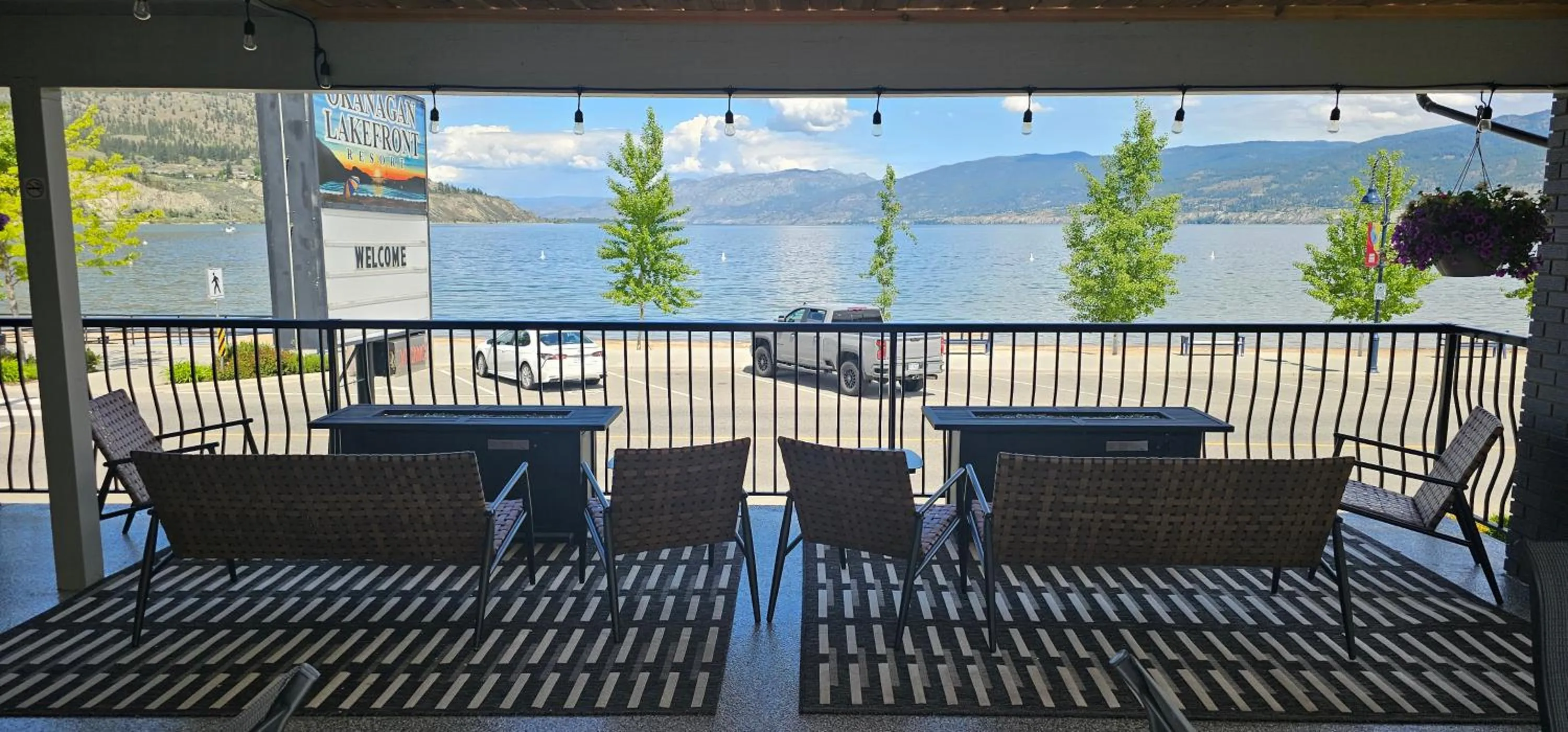 Natural landscape in Okanagan Lakefront Resort