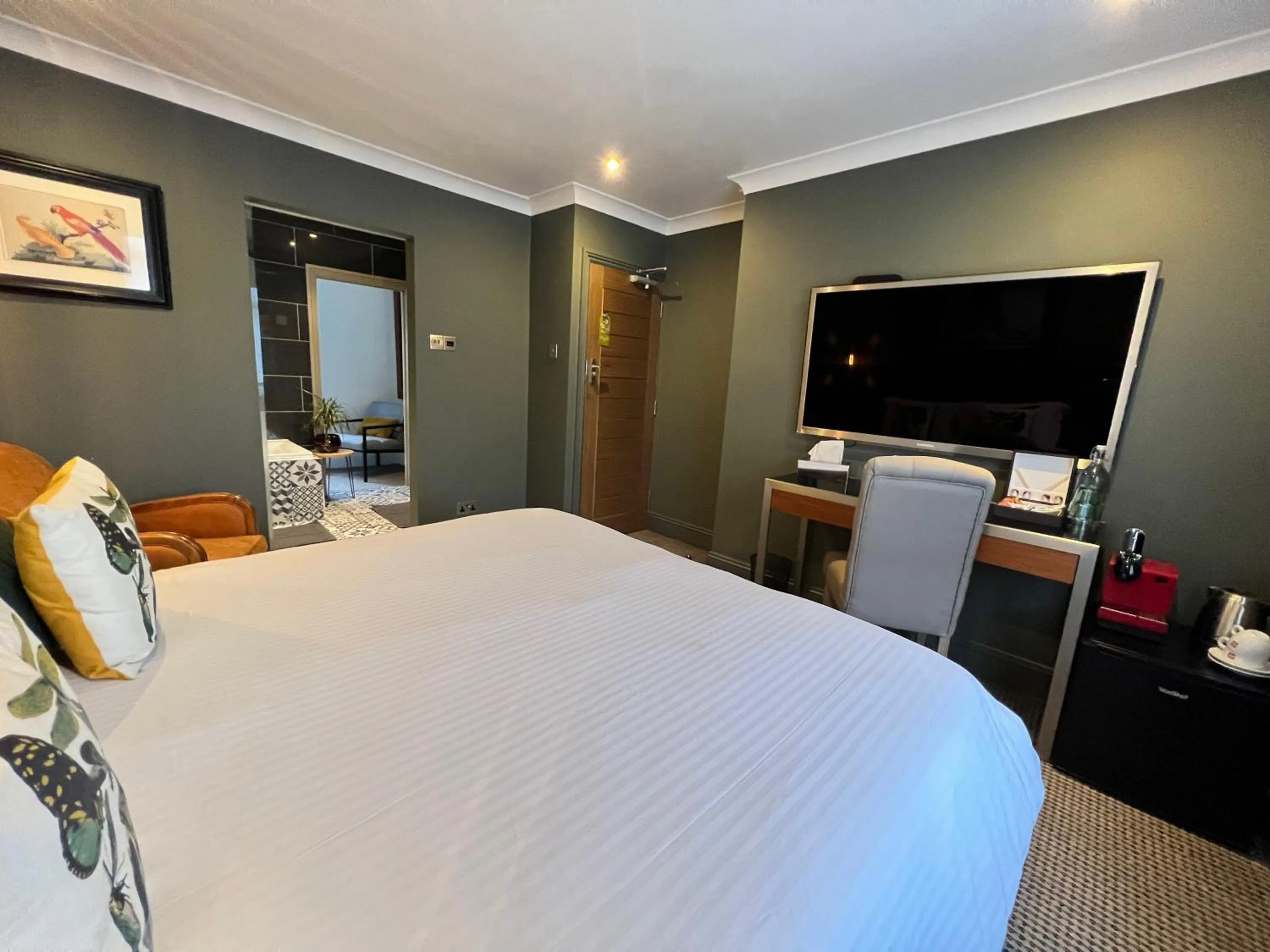 Bed in Rockmount Rooms & Apartment