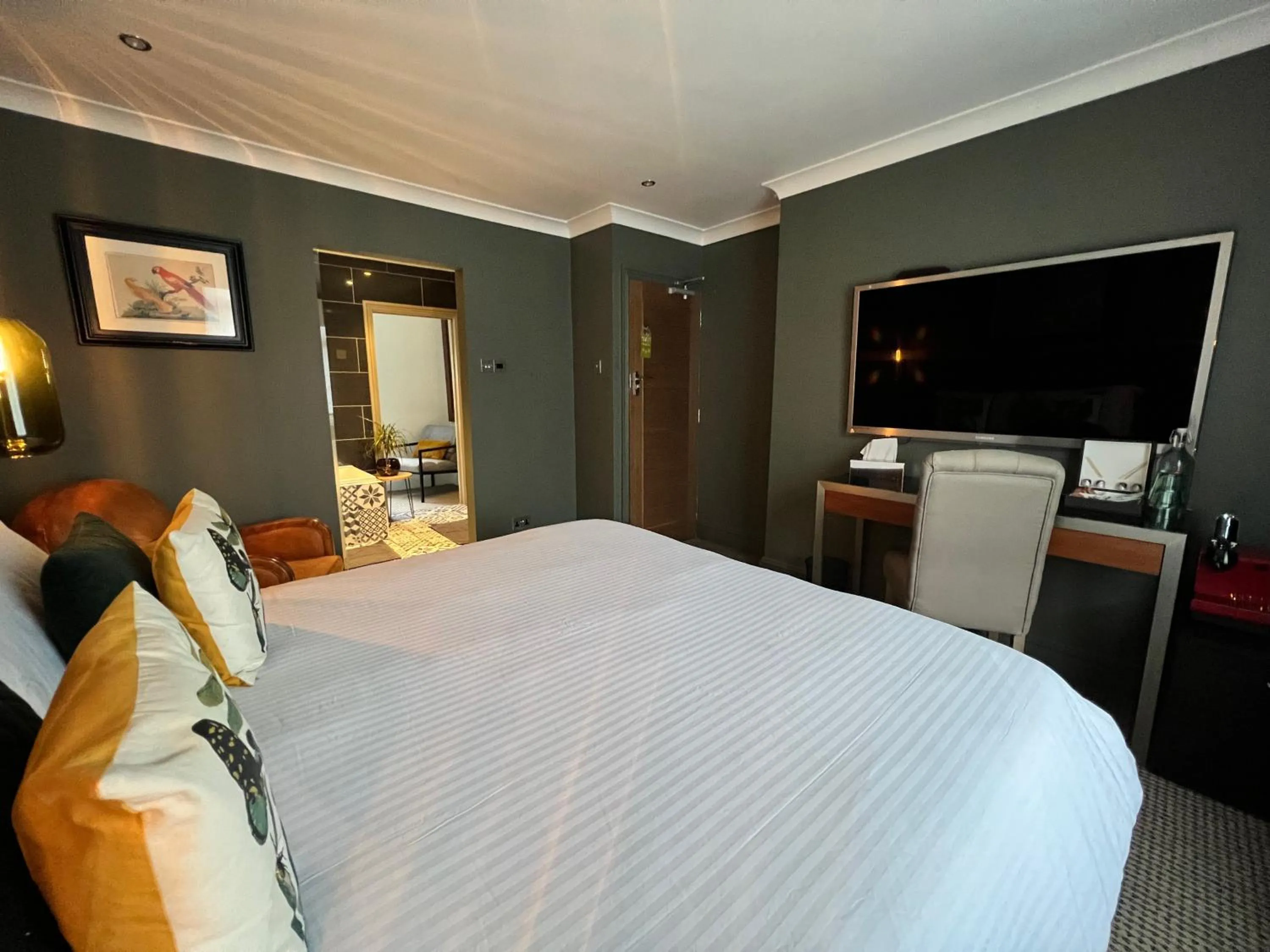 Bed in Rockmount Rooms & Apartment