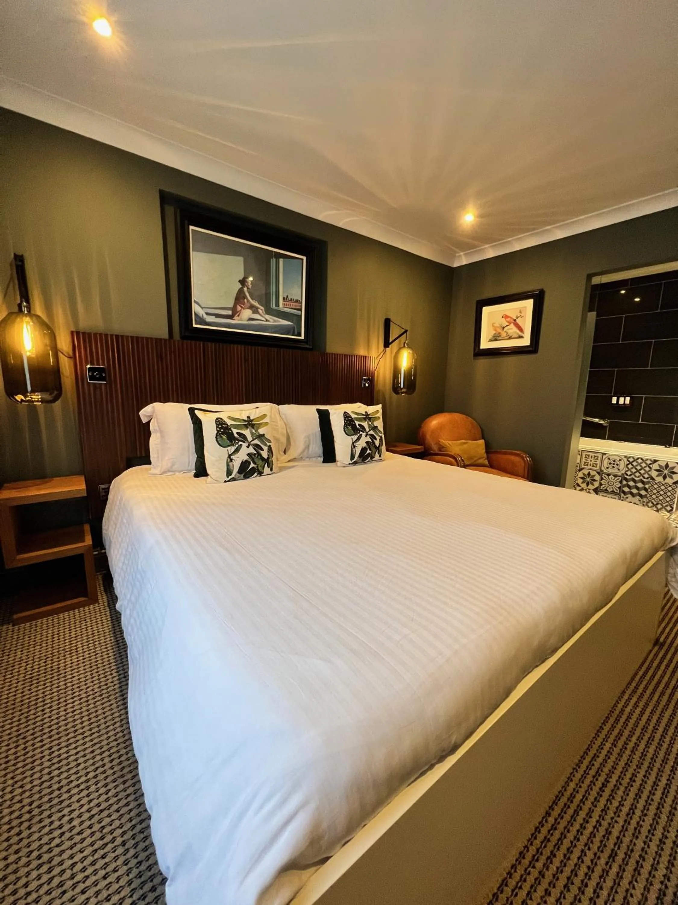 Bed in Rockmount Rooms & Apartment