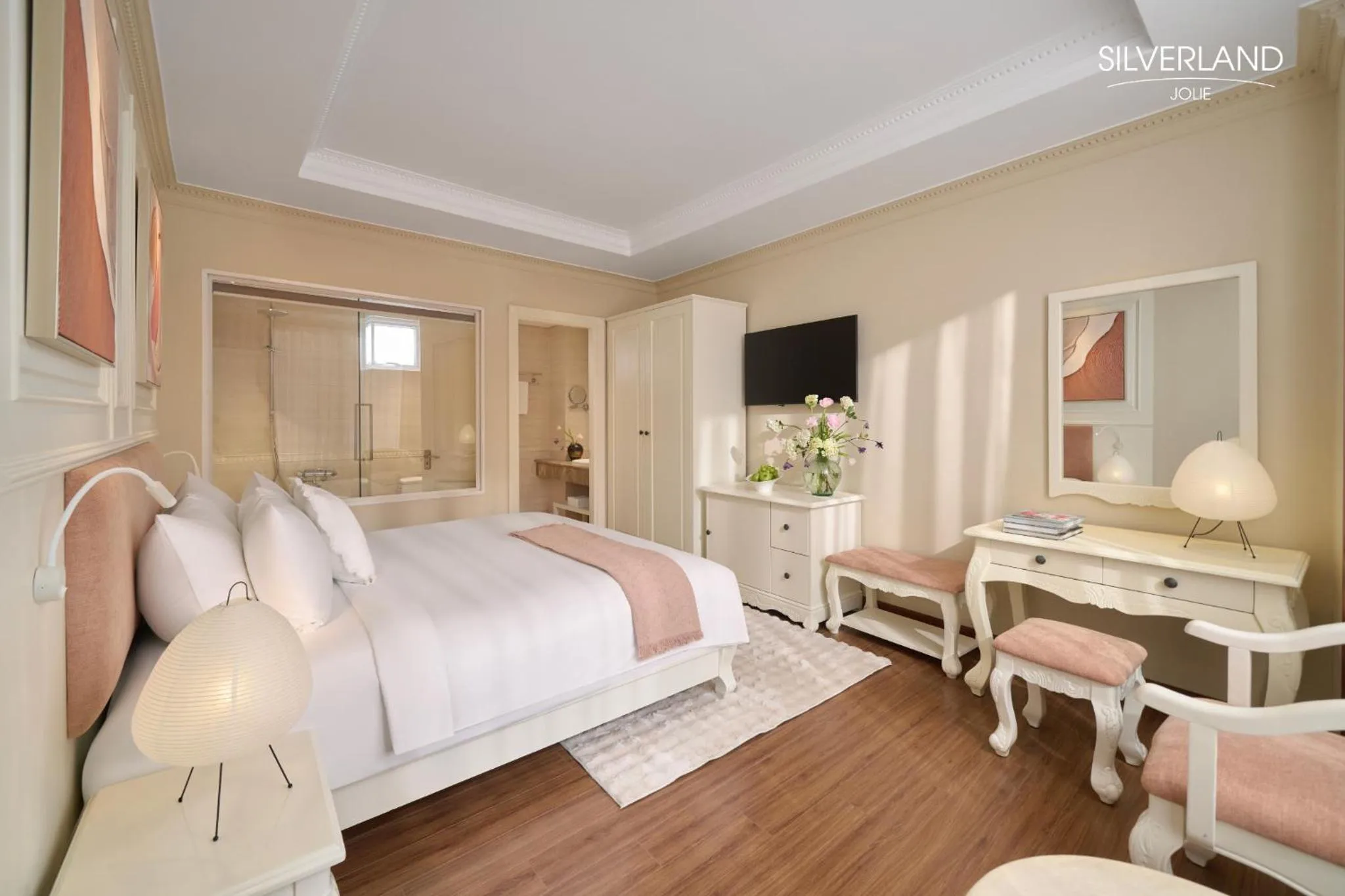 Bed in Silverland Jolie Hotel