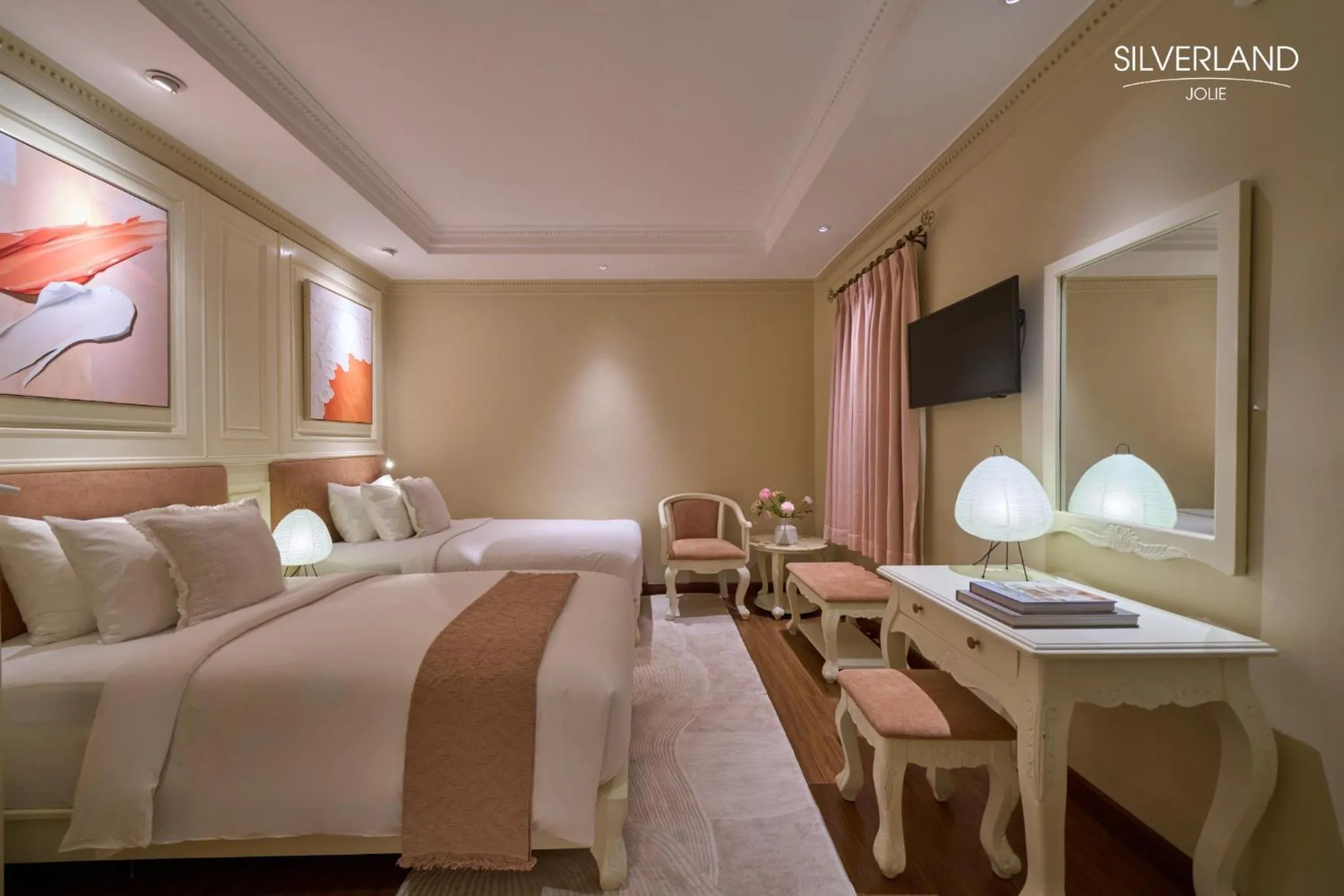 Bed in Silverland Jolie Hotel