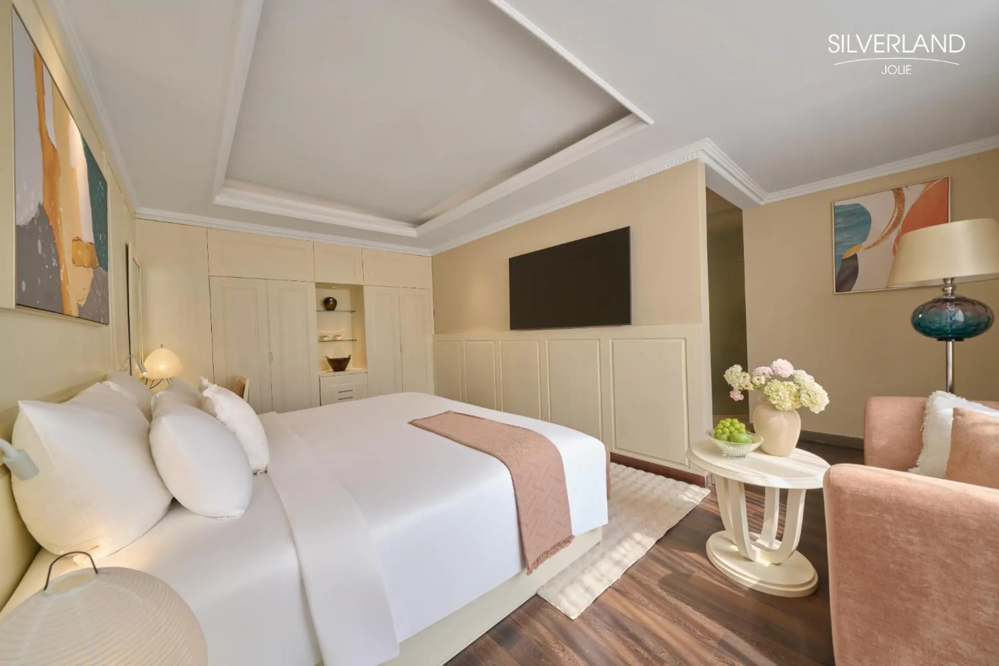 Bed in Silverland Jolie Hotel