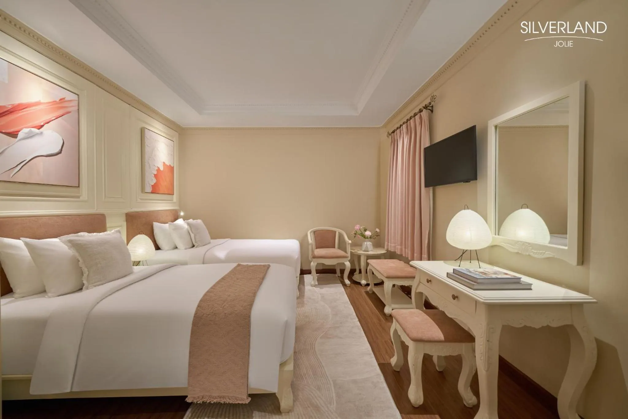 Bed in Silverland Jolie Hotel