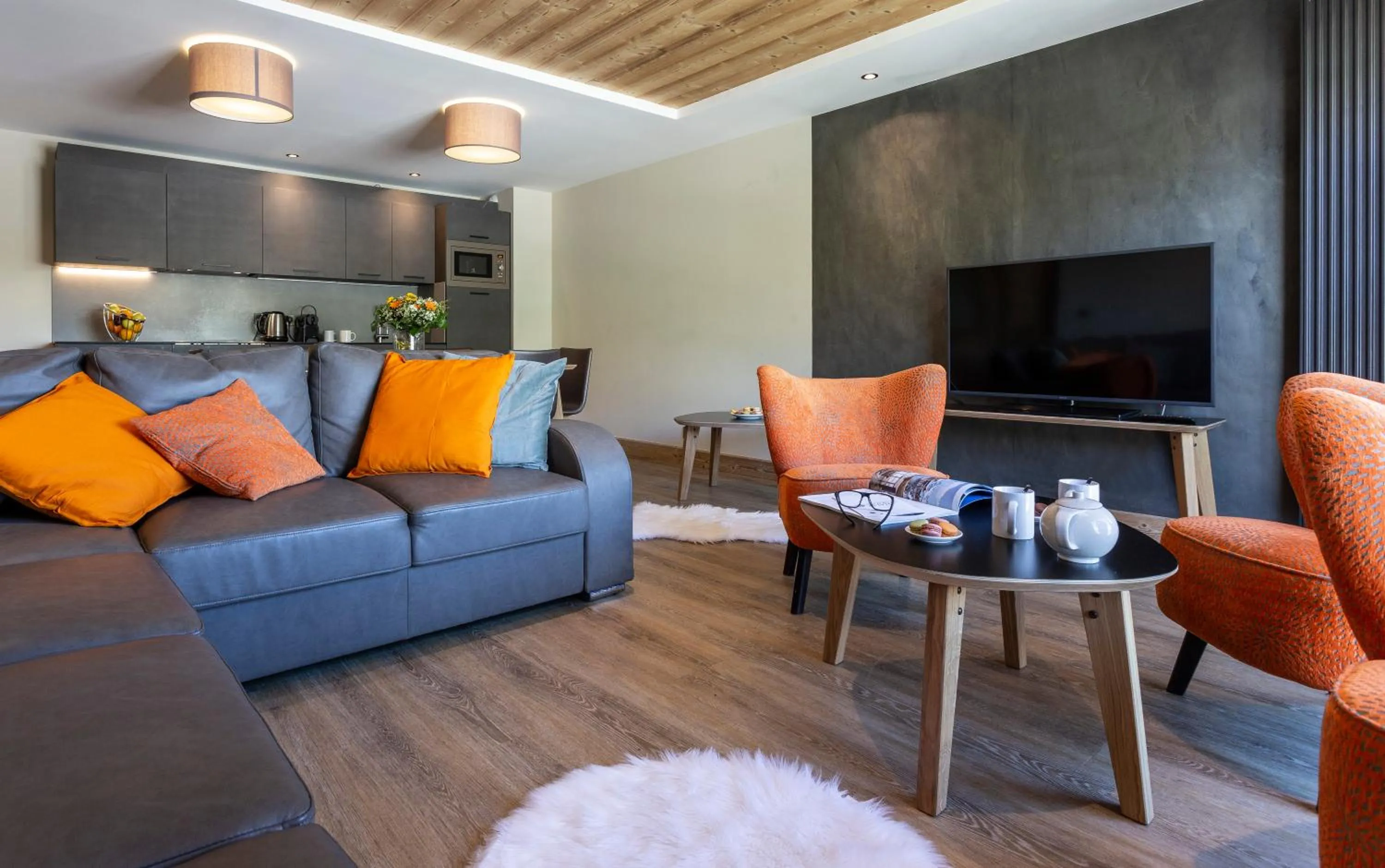 Living room in Résidence Daria-I Nor by les Etincelles