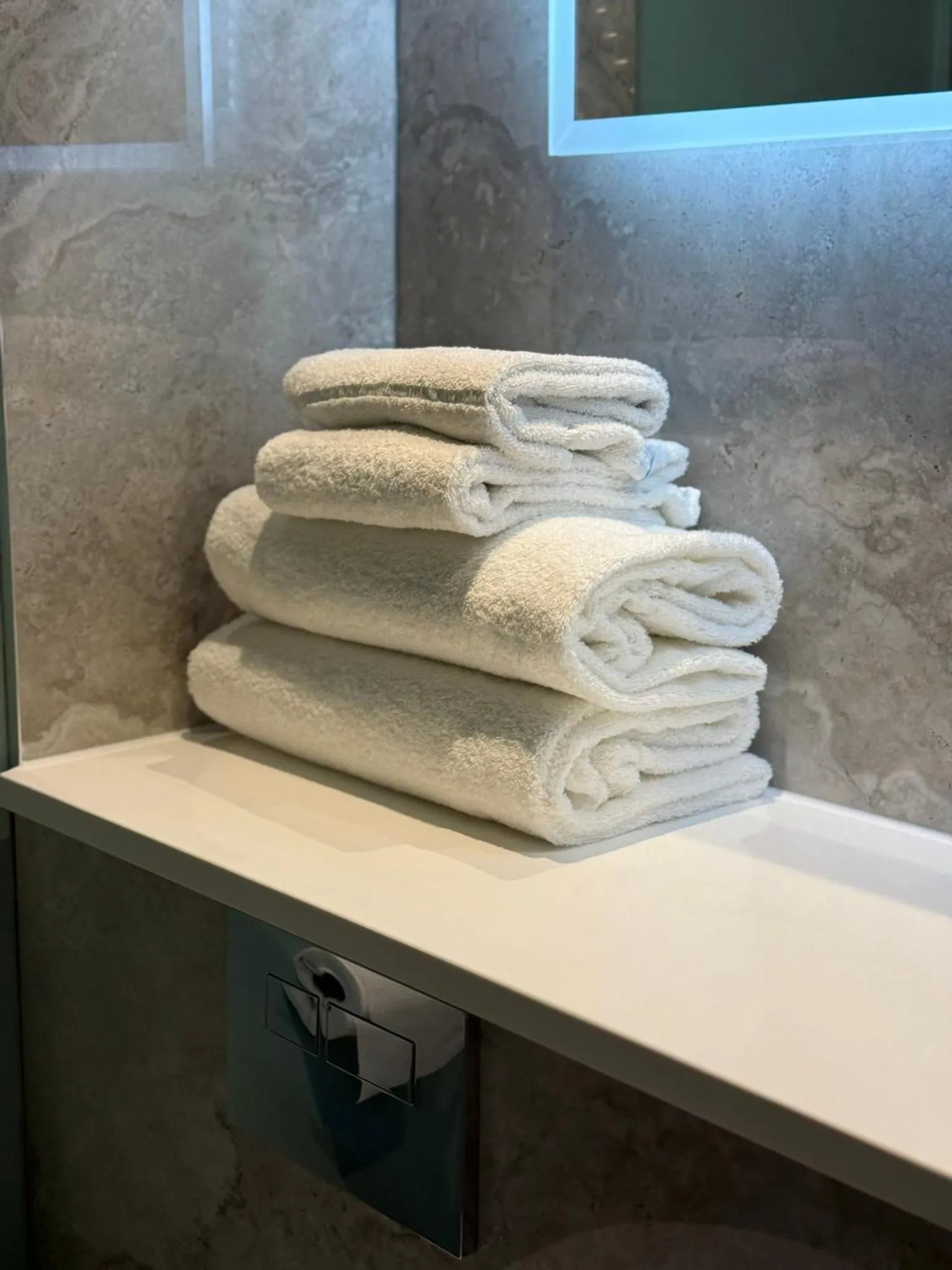 towels in The George Hotel Easingwold