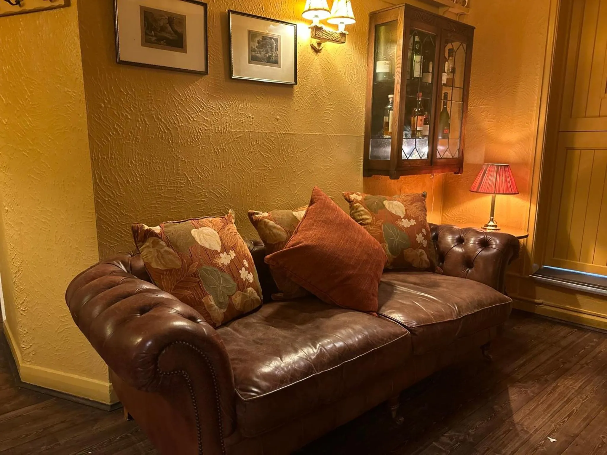 Seating area in The George Hotel Easingwold
