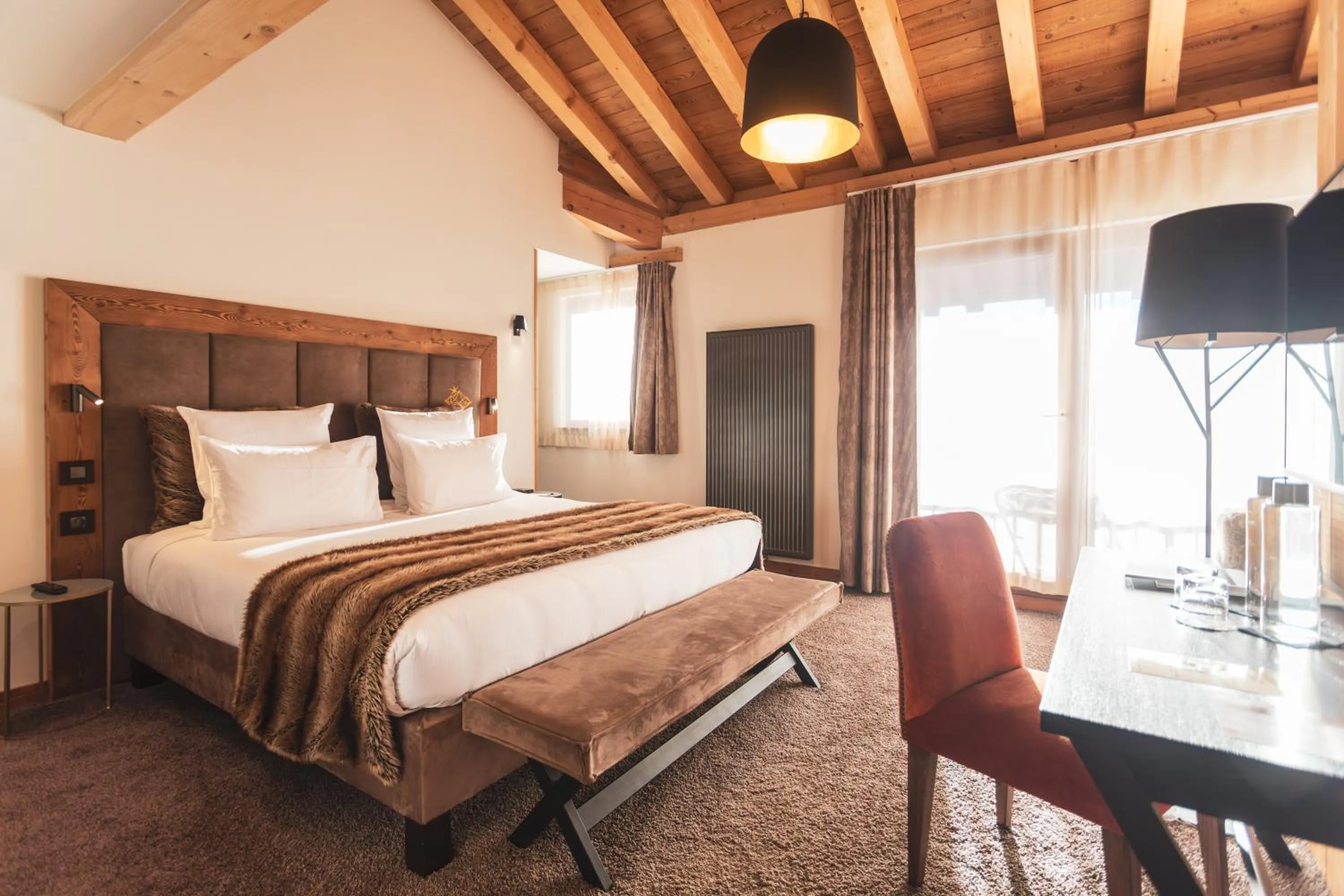 Bed in Hôtel Daria-I Nor by Les Etincelles