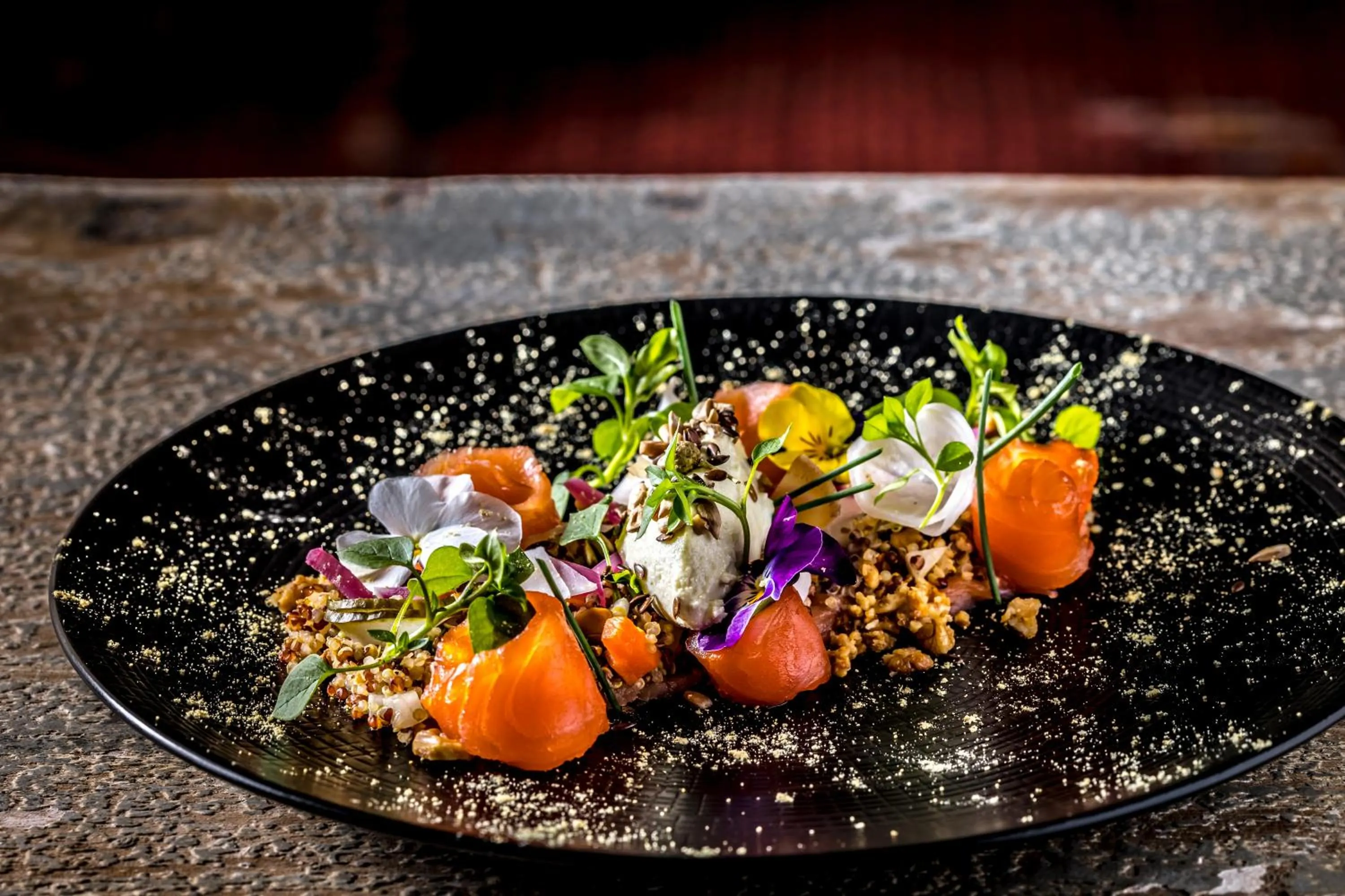 Food in Hôtel Daria-I Nor by Les Etincelles