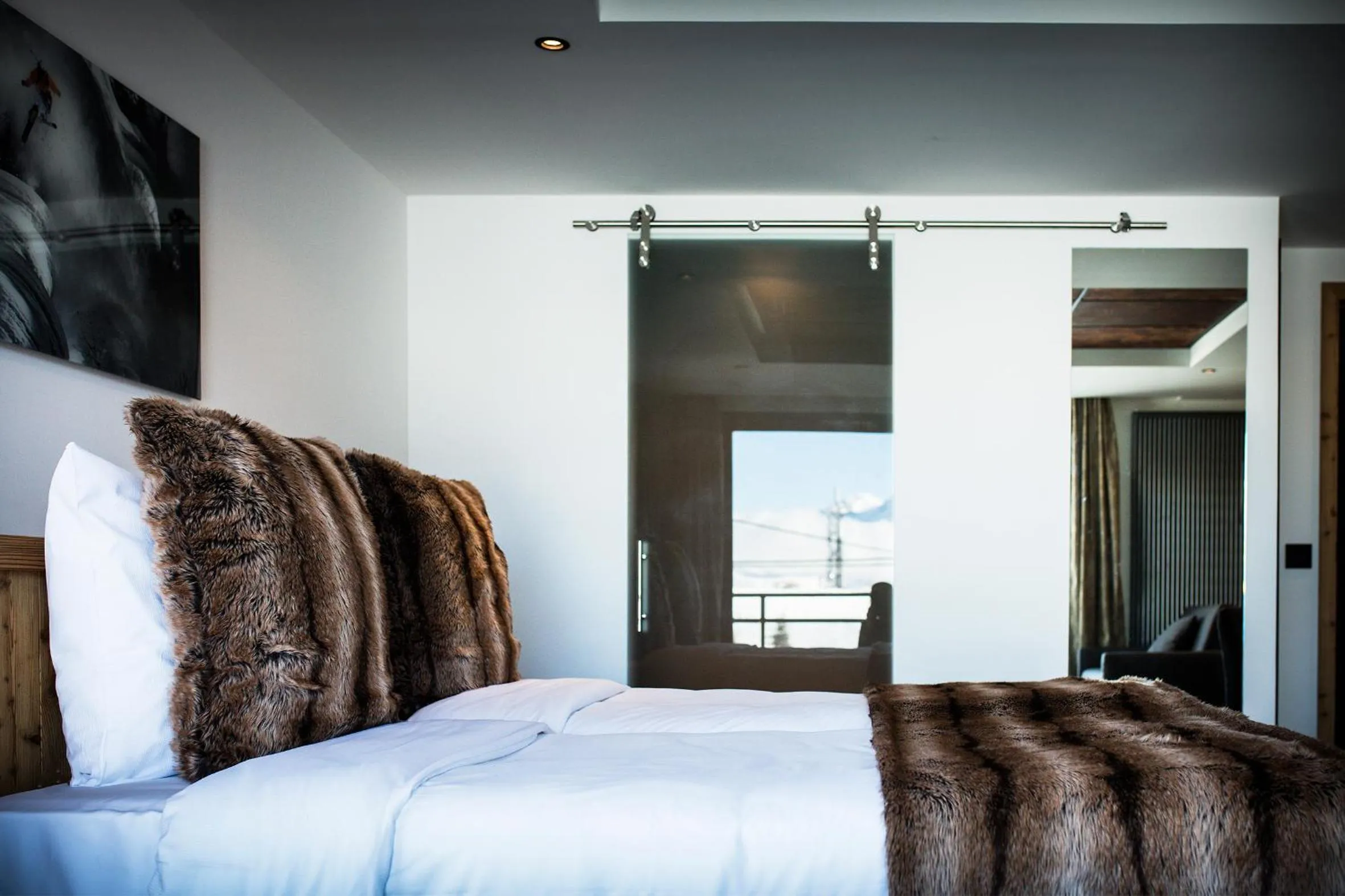 Bed in Hôtel Daria-I Nor by Les Etincelles