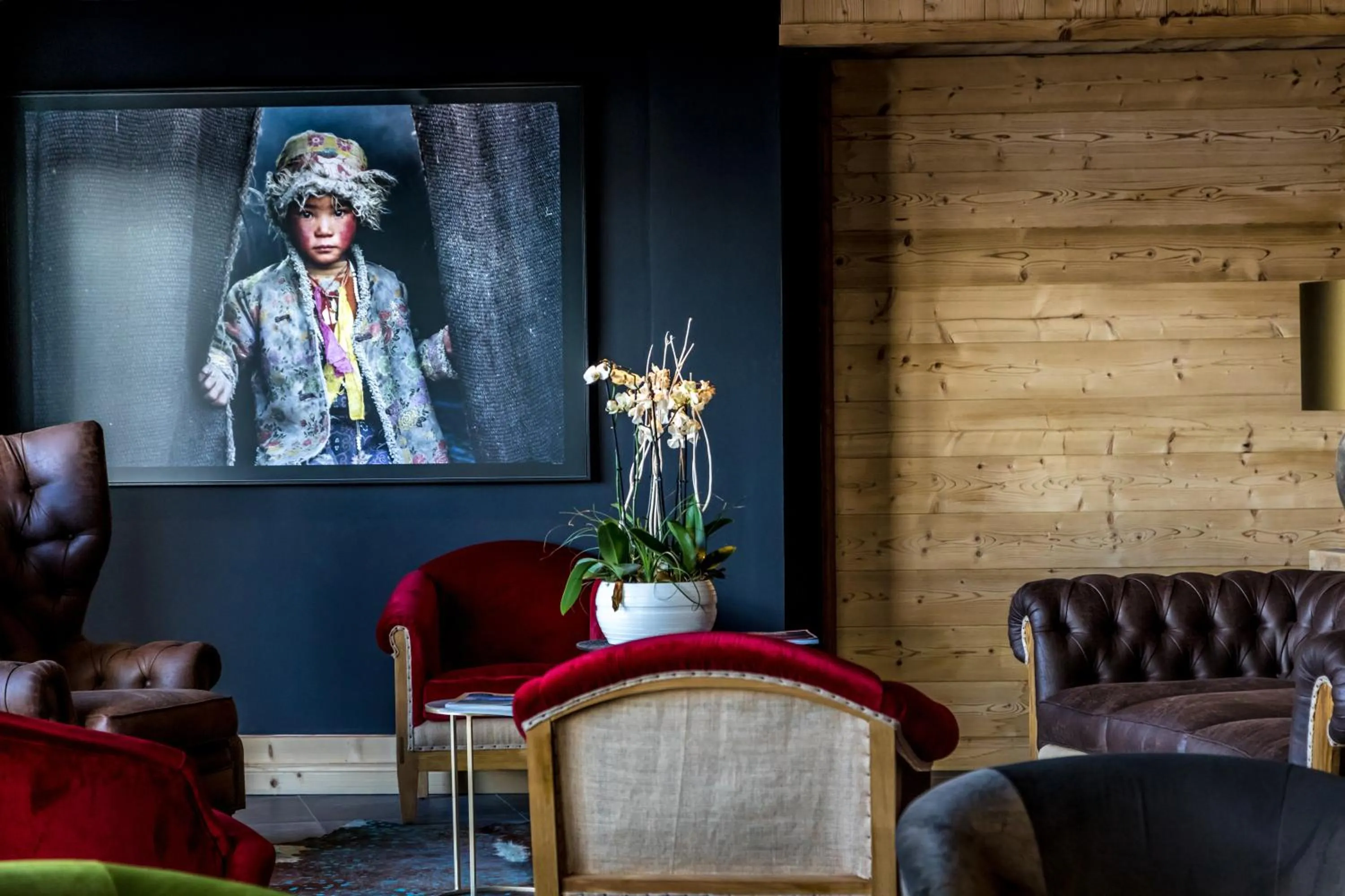 Living room in Hôtel Daria-I Nor by Les Etincelles