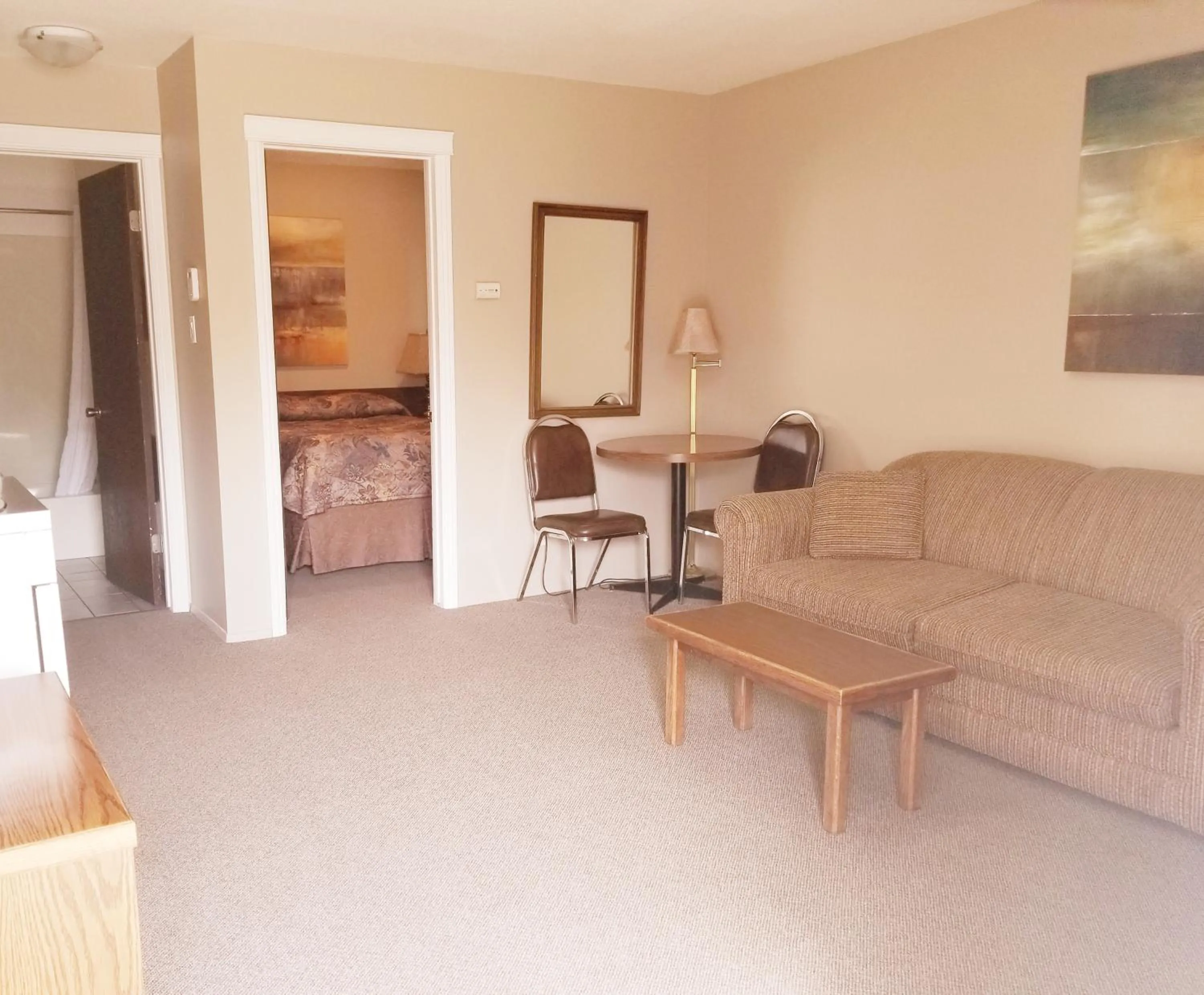 Seating area in Prairie Oasis Tourist Complex