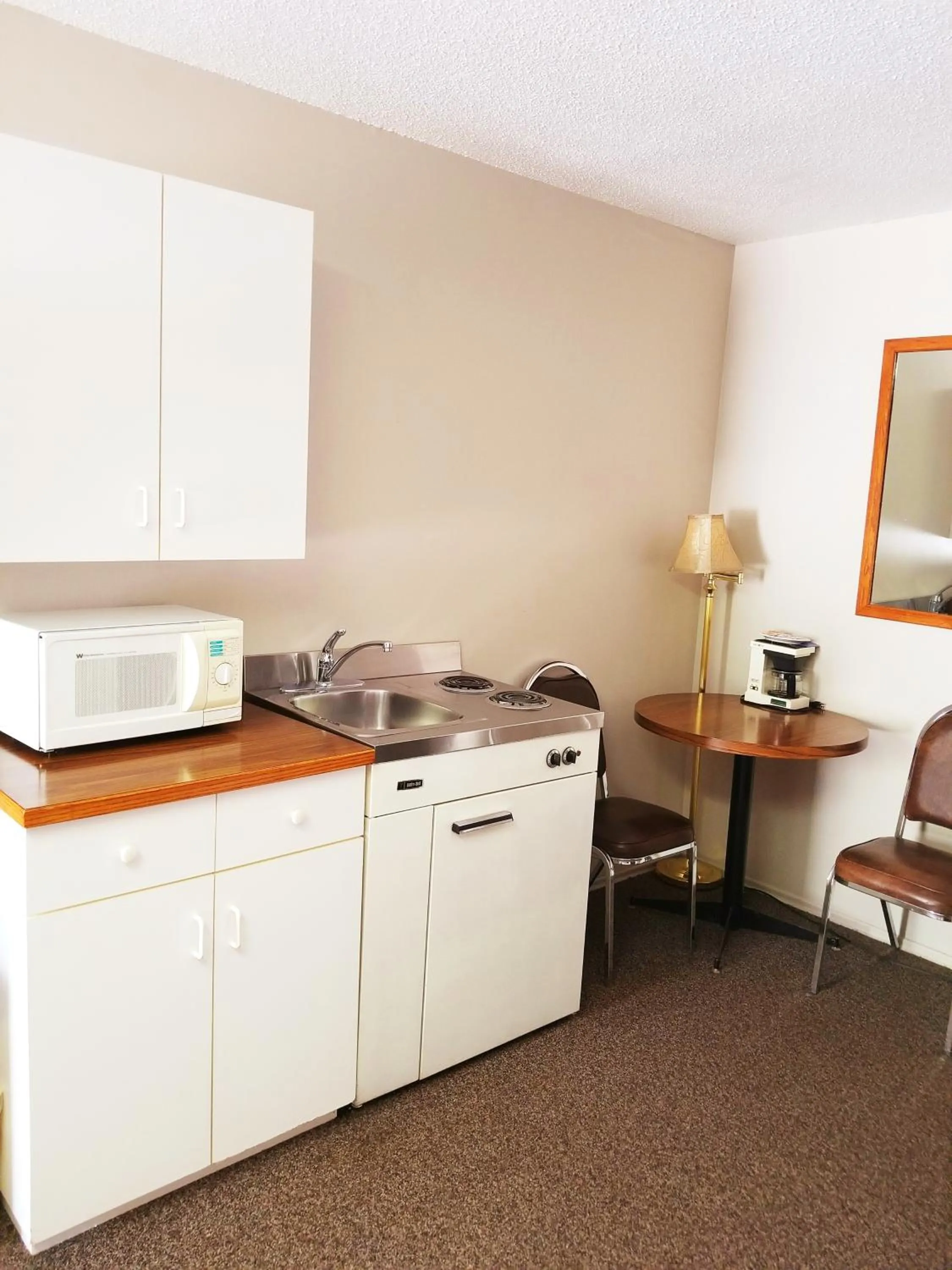 Kitchen or kitchenette in Prairie Oasis Tourist Complex