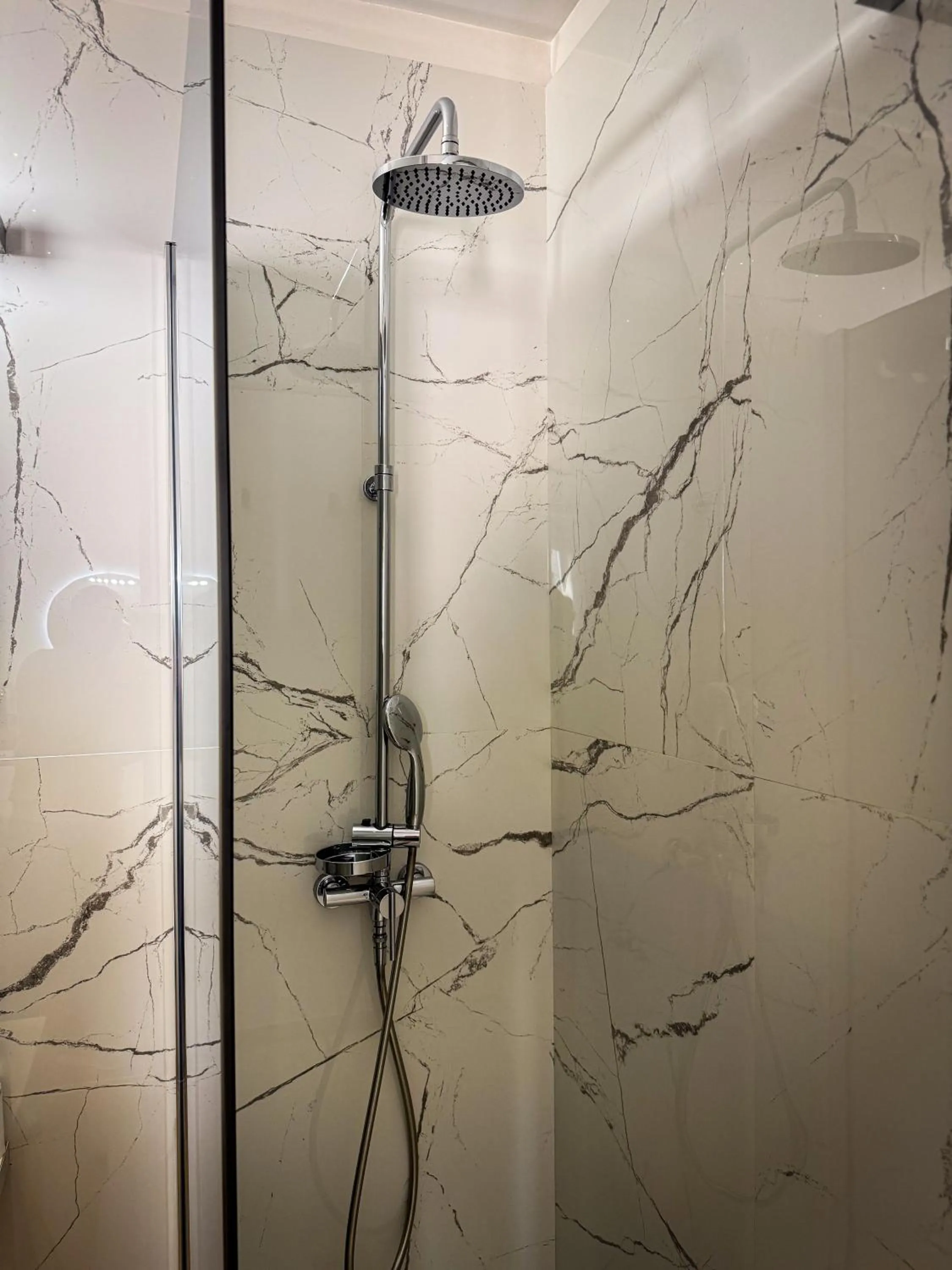 Shower in Album Boutique Rooms