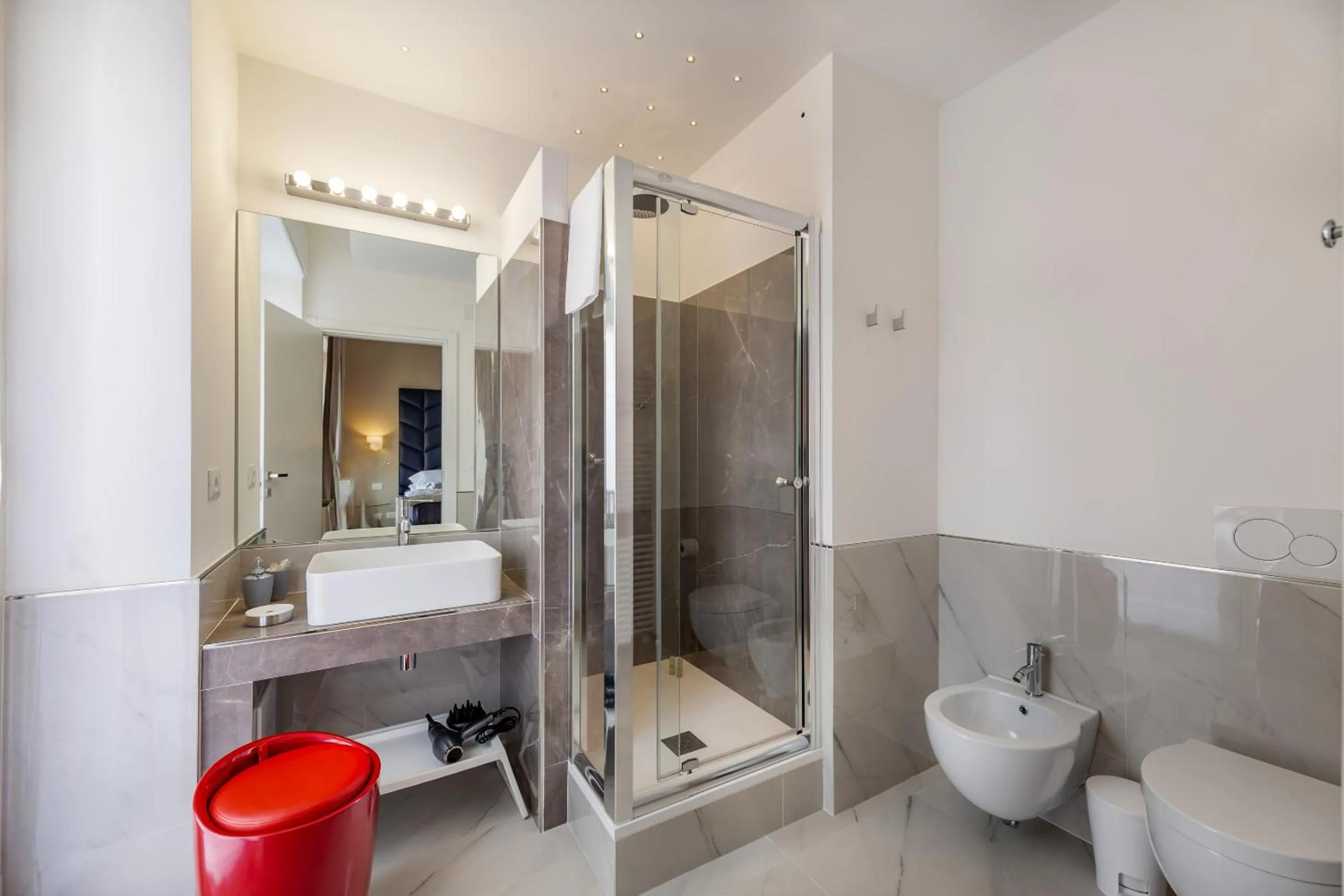 Shower in Album Boutique Rooms