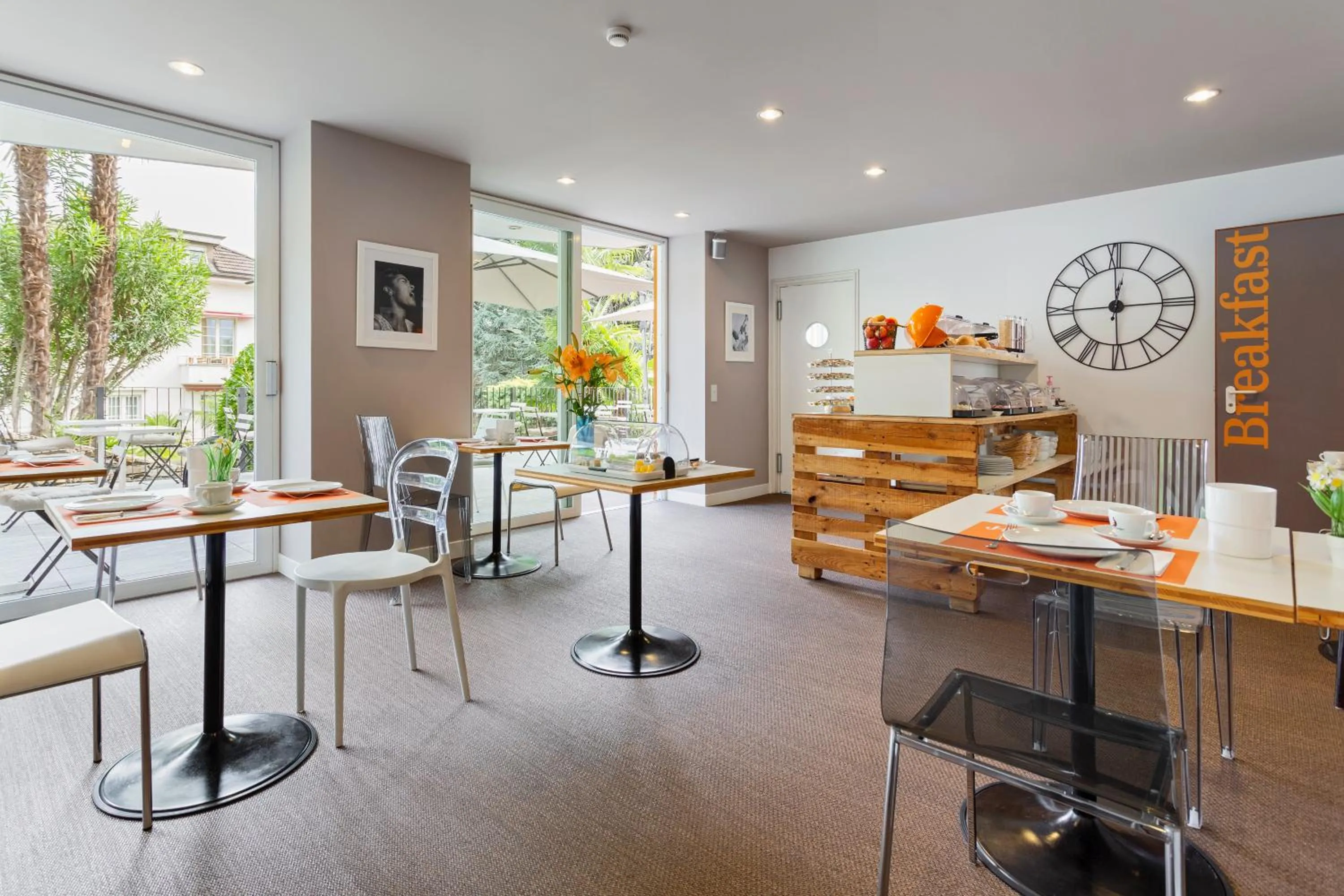 Food and drinks in Jazz Hotel Ascona