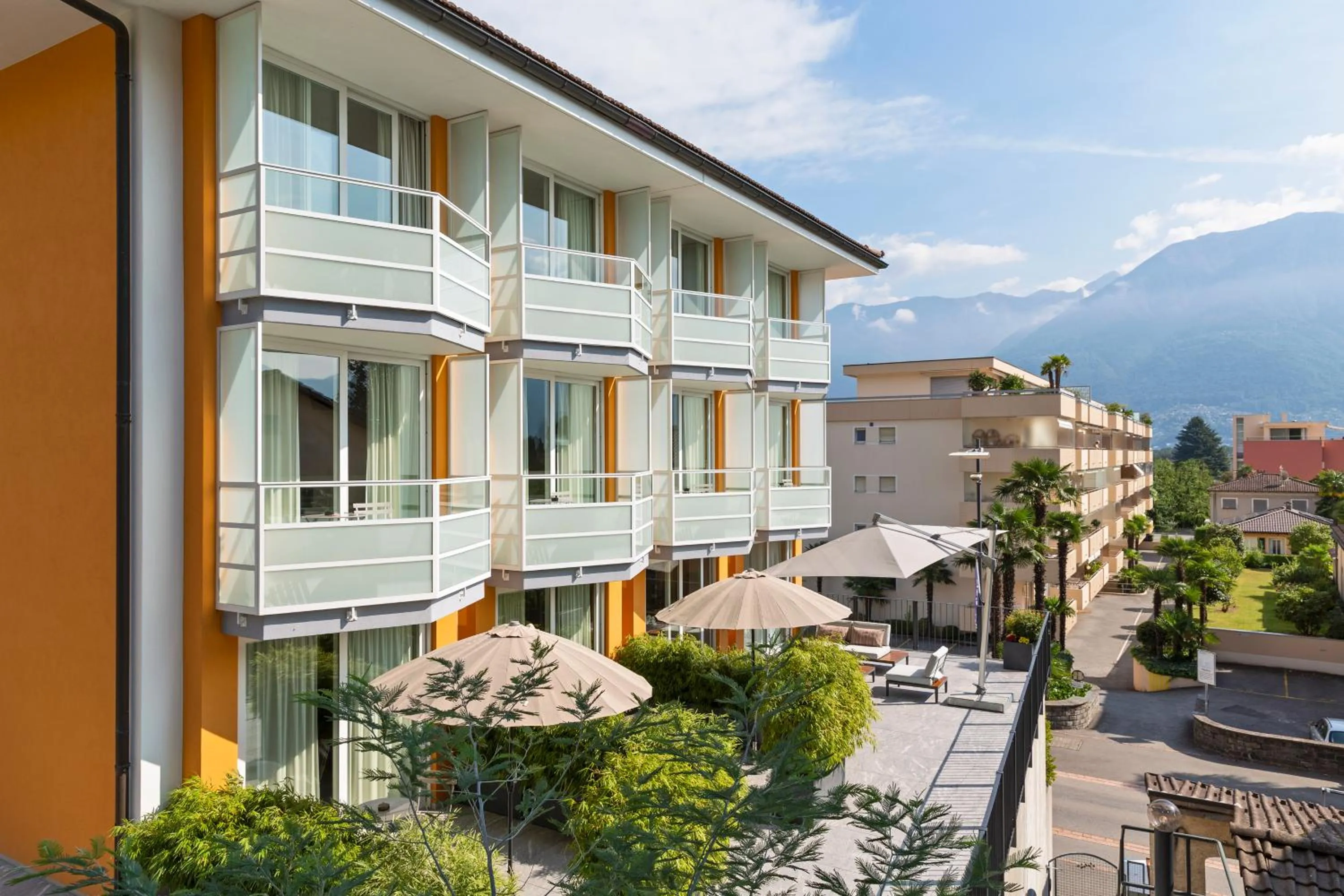 Property building in Jazz Hotel Ascona