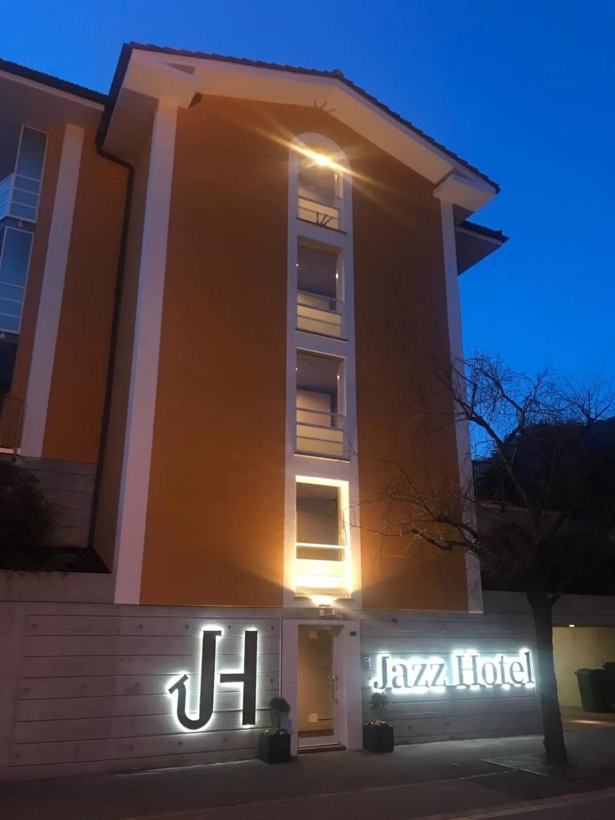 Property building in Jazz Hotel Ascona