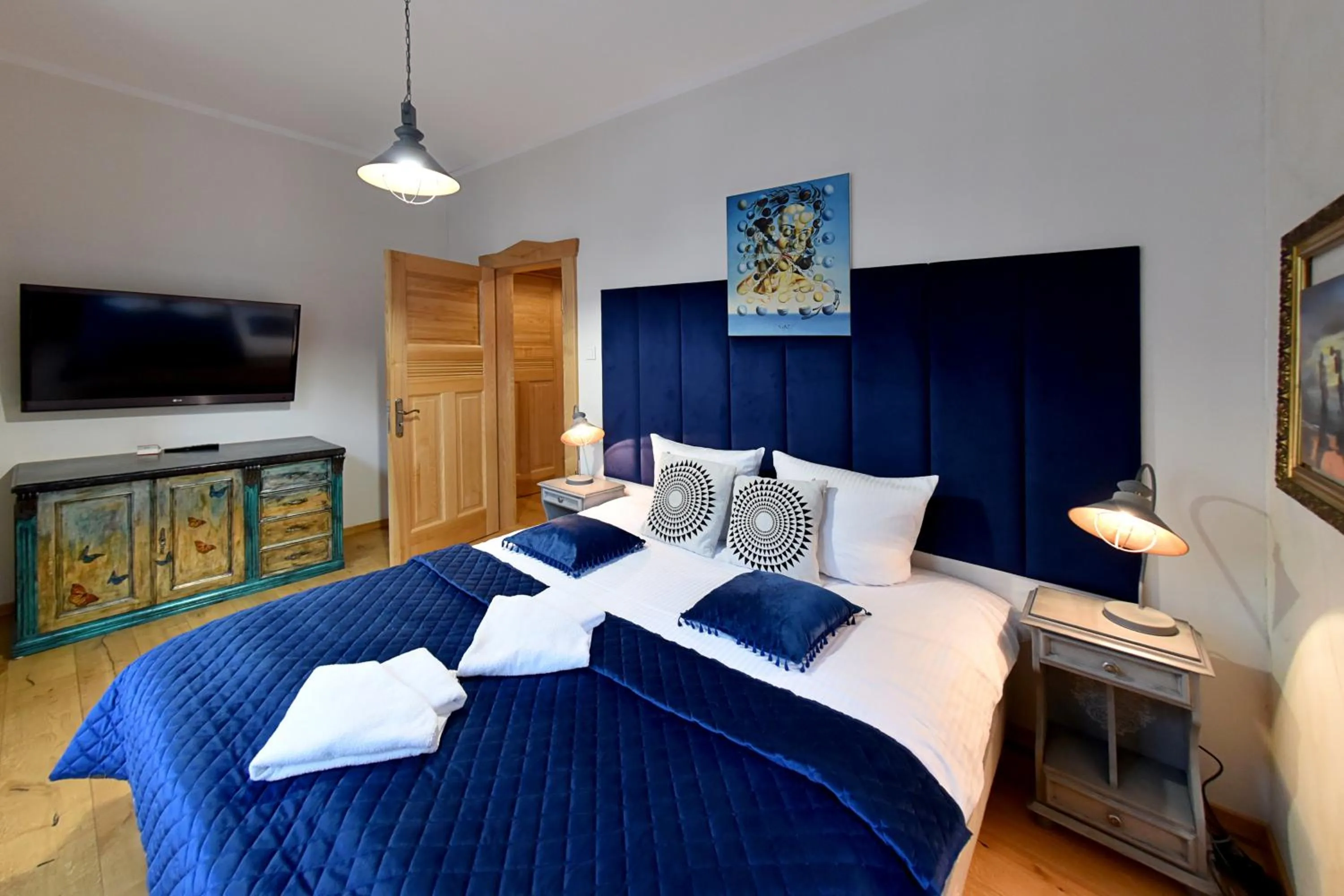 Bed in Dali ApartHOTEL